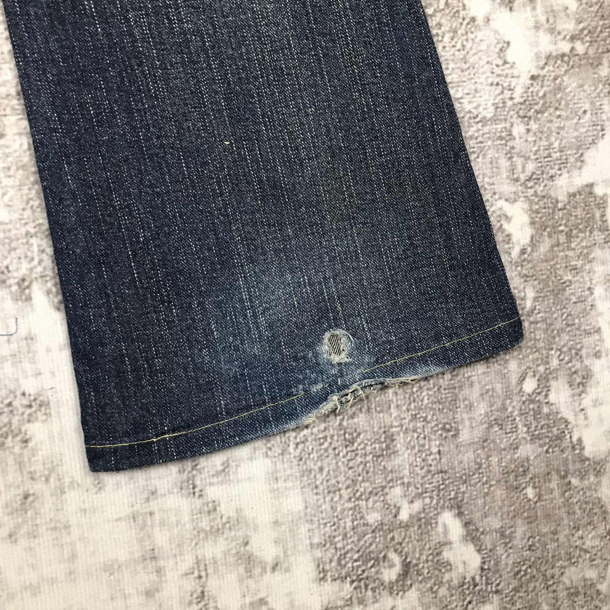 Japanese Brand × Vintage Vintage Japanese Vence Flare Distressed Design Jeans Size 30" / US 8 / IT 44 - 11 Thumbnail
