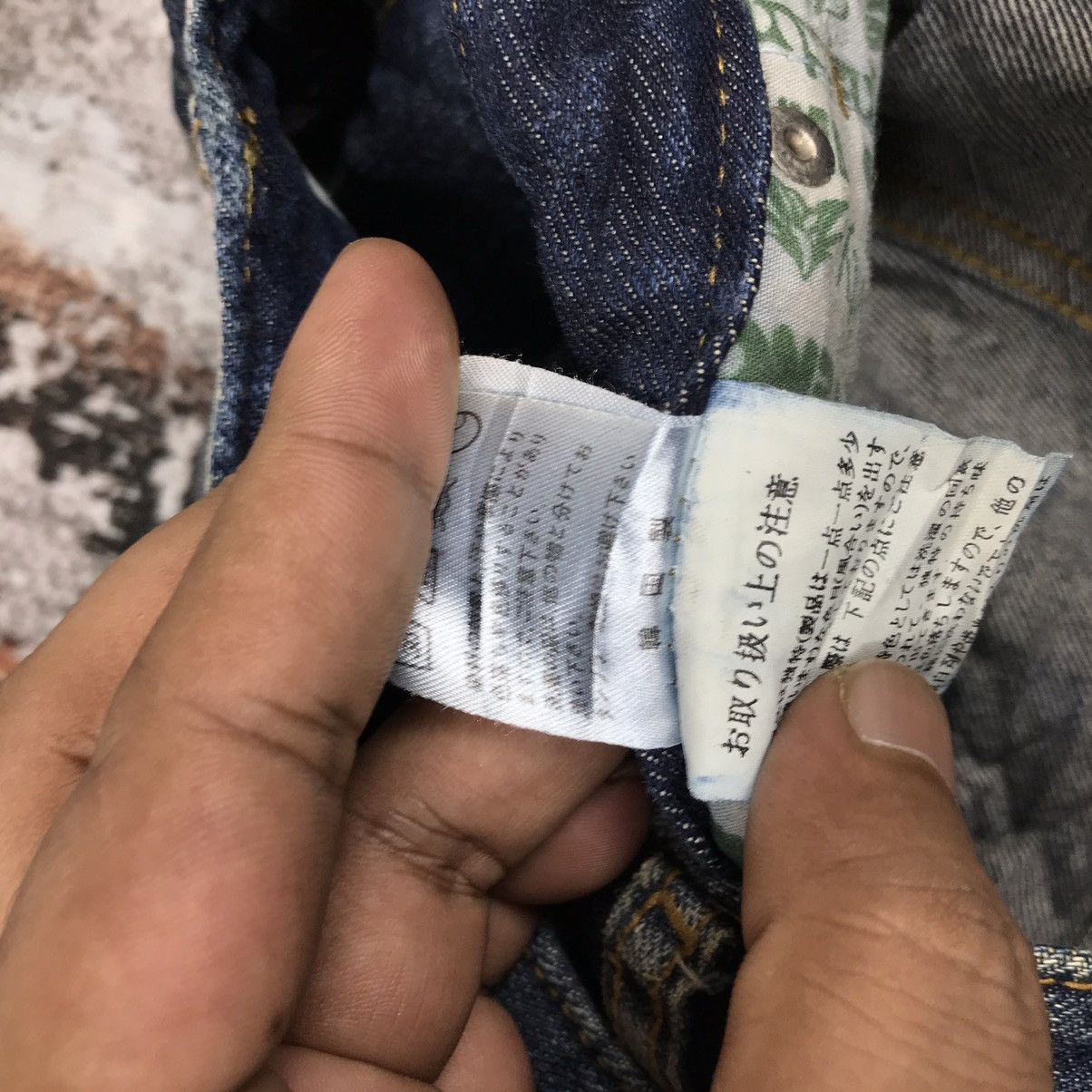 Japanese Brand × Vintage Vintage Japanese Vence Flare Distressed Design Jeans Size 30" / US 8 / IT 44 - 13 Thumbnail