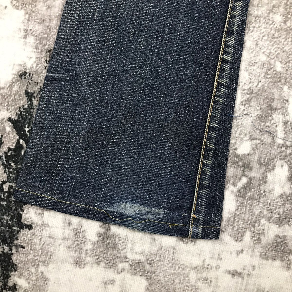 Japanese Brand × Vintage Vintage Japanese Vence Flare Distressed Design Jeans Size 30" / US 8 / IT 44 - 10 Thumbnail