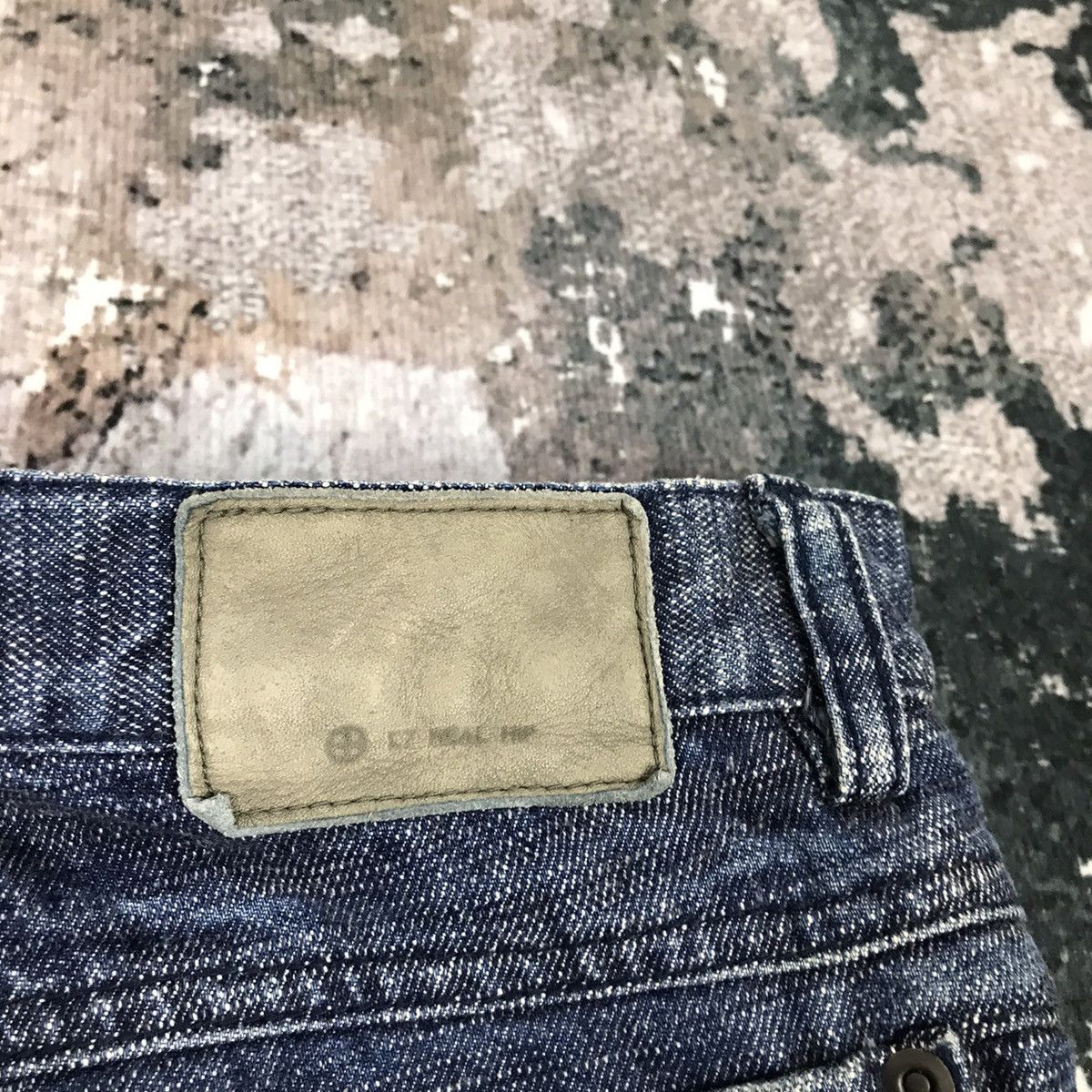 Japanese Brand × Vintage Vintage Japanese L7RH Flare Hagi Design Jeans Size 29" - 10 Thumbnail