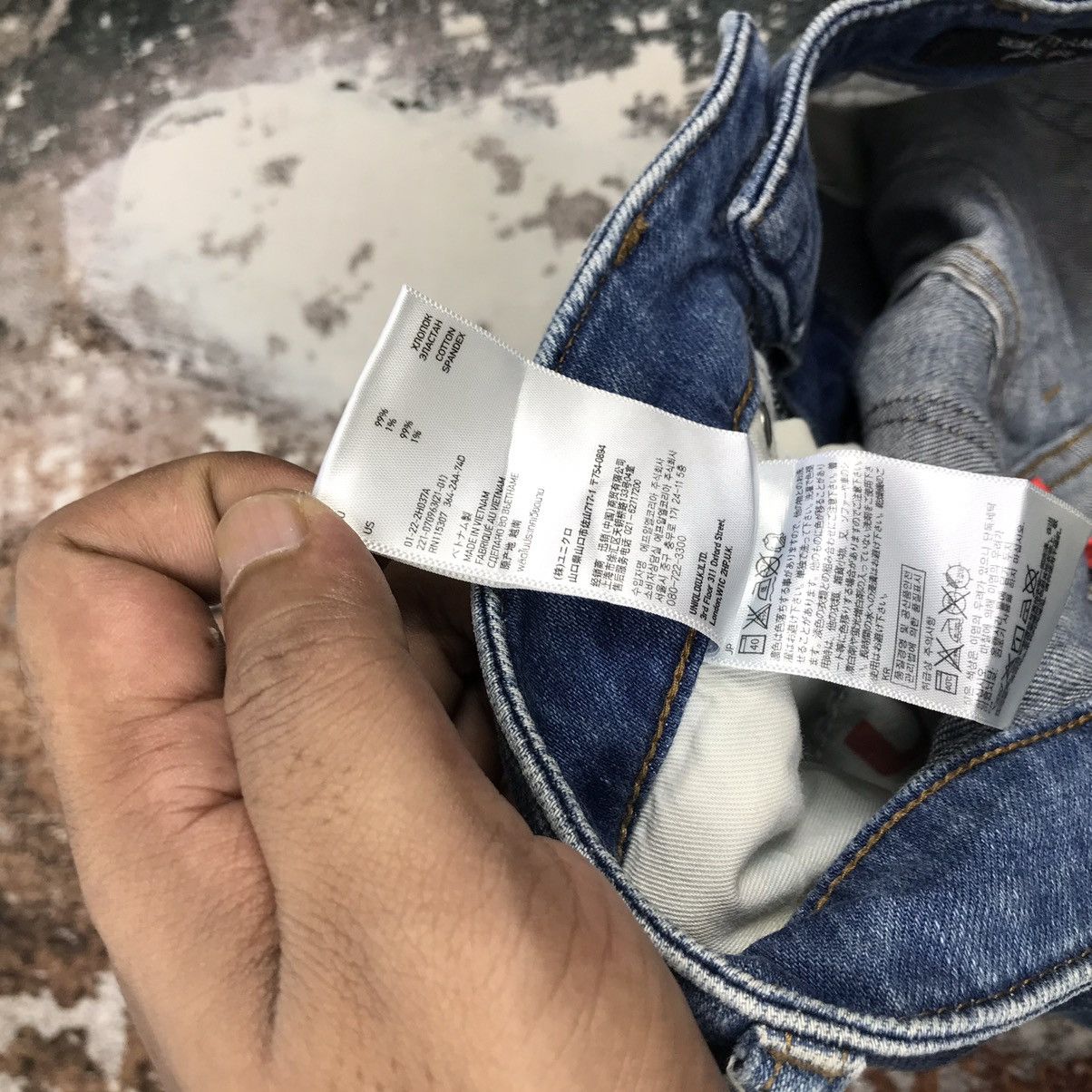 Japanese Brand × Uniqlo × Vintage Vintage Japanese Uniqlo Flare Lot B000 Light Wash Jeans Size 28" / US 6 / IT 42 - 11 Thumbnail