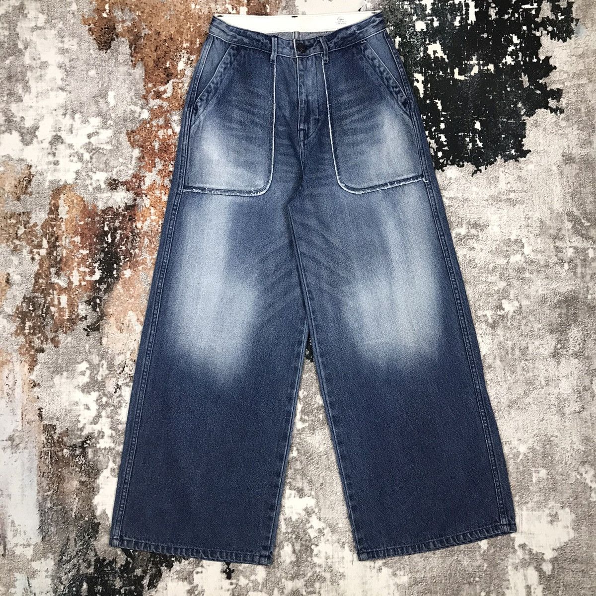 Japanese Brand × Vintage Japanese Cepo Craft High Waist Workwear Style Baggy Jeans Size 26" / US 2 / IT 38 - 1 Thumbnail