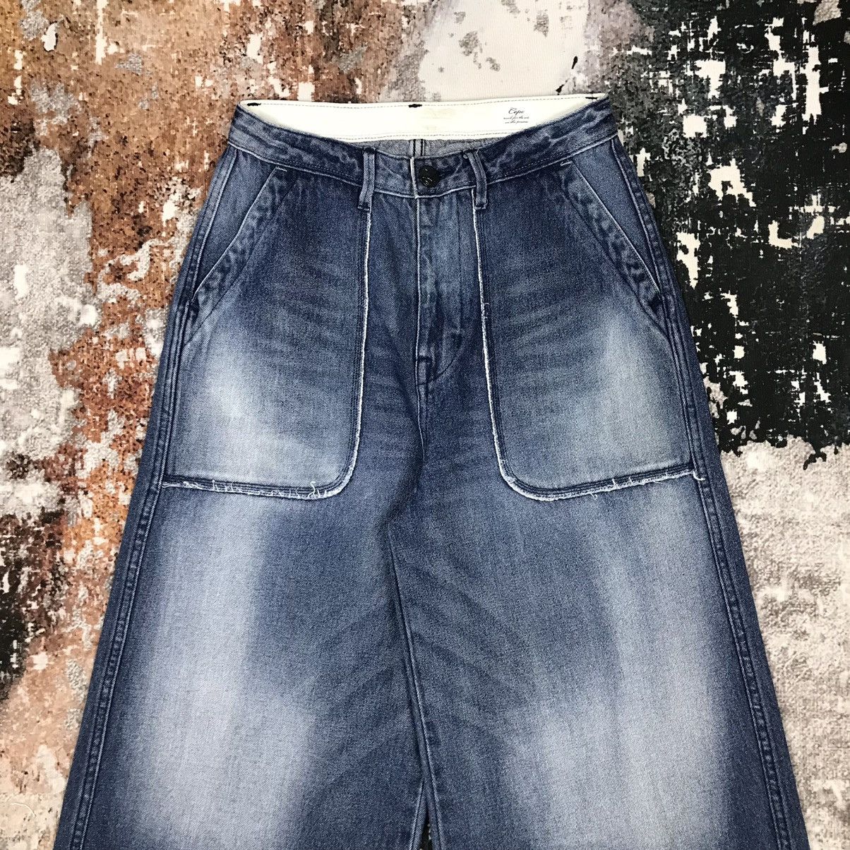 Japanese Brand × Vintage Japanese Cepo Craft High Waist Workwear Style Baggy Jeans Size 26" / US 2 / IT 38 - 2 Thumbnail