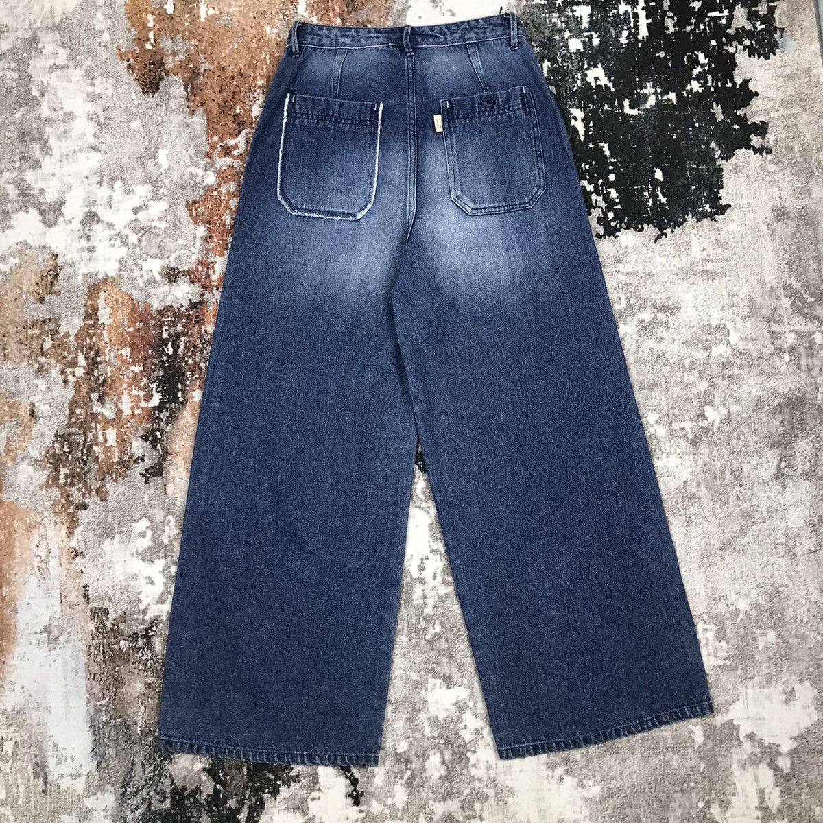 Japanese Brand × Vintage Japanese Cepo Craft High Waist Workwear Style Baggy Jeans Size 26" / US 2 / IT 38 - 6 Thumbnail