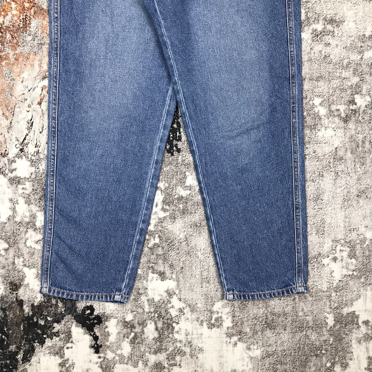 Japanese Brand × Vintage Japanese G.U High Wash Baggy Women Blue Jeans Size 26" / US 2 / IT 38 - 4 Thumbnail