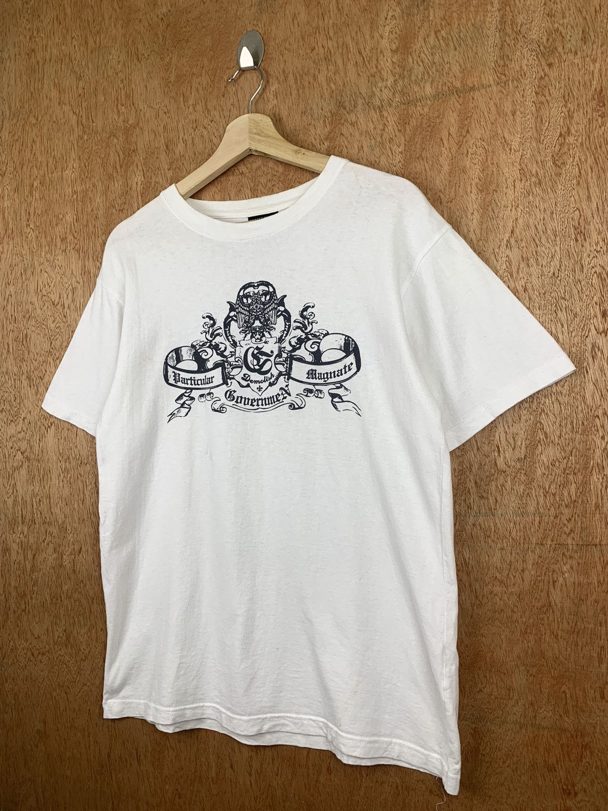 Japanese Brand Vintage Bullet Noise white T-shirt Size US L / EU 52-54 / 3 - 7 Thumbnail