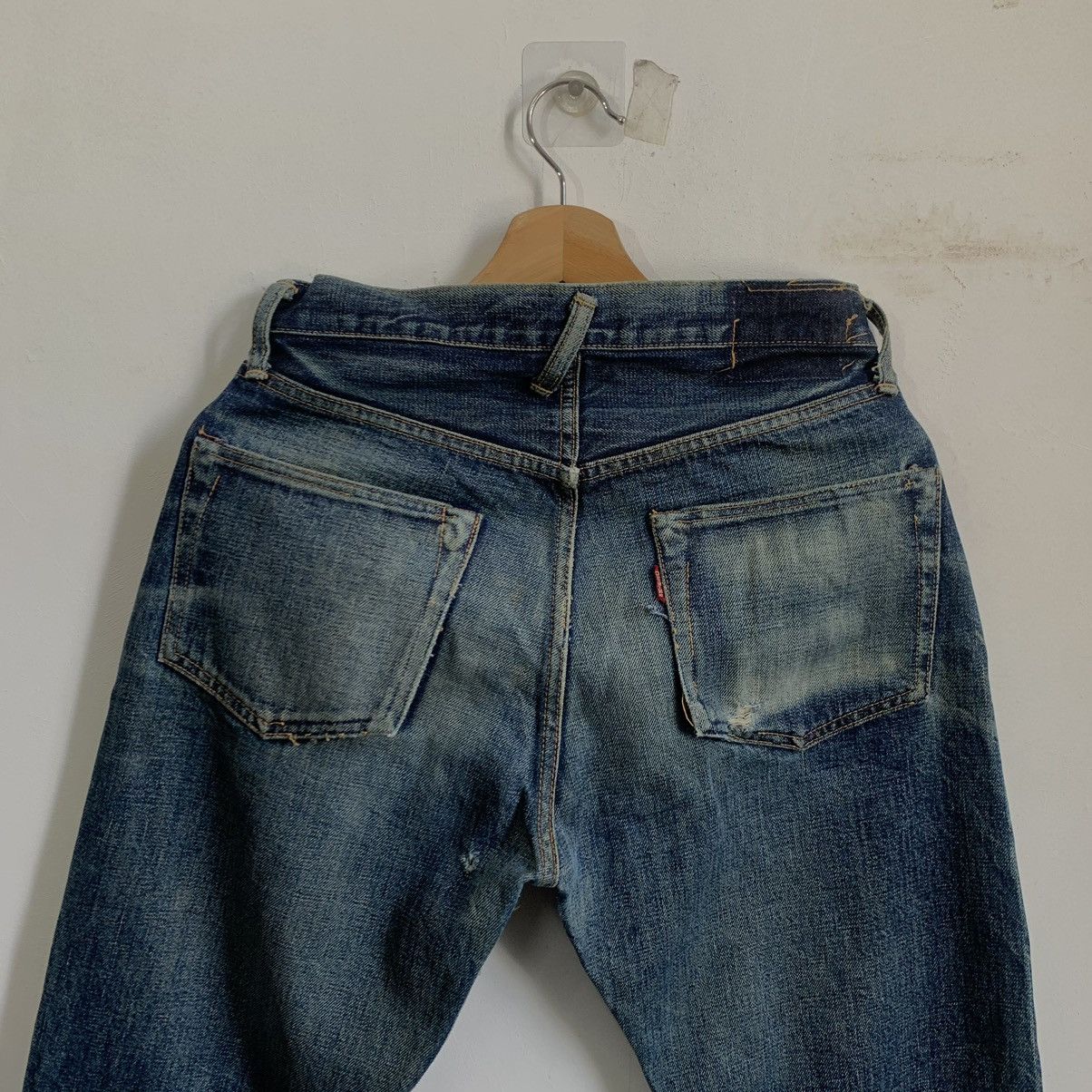 Denime Denime Selvedge Distressed Denim Jeans Size US 28 / EU 44 - 8 Thumbnail