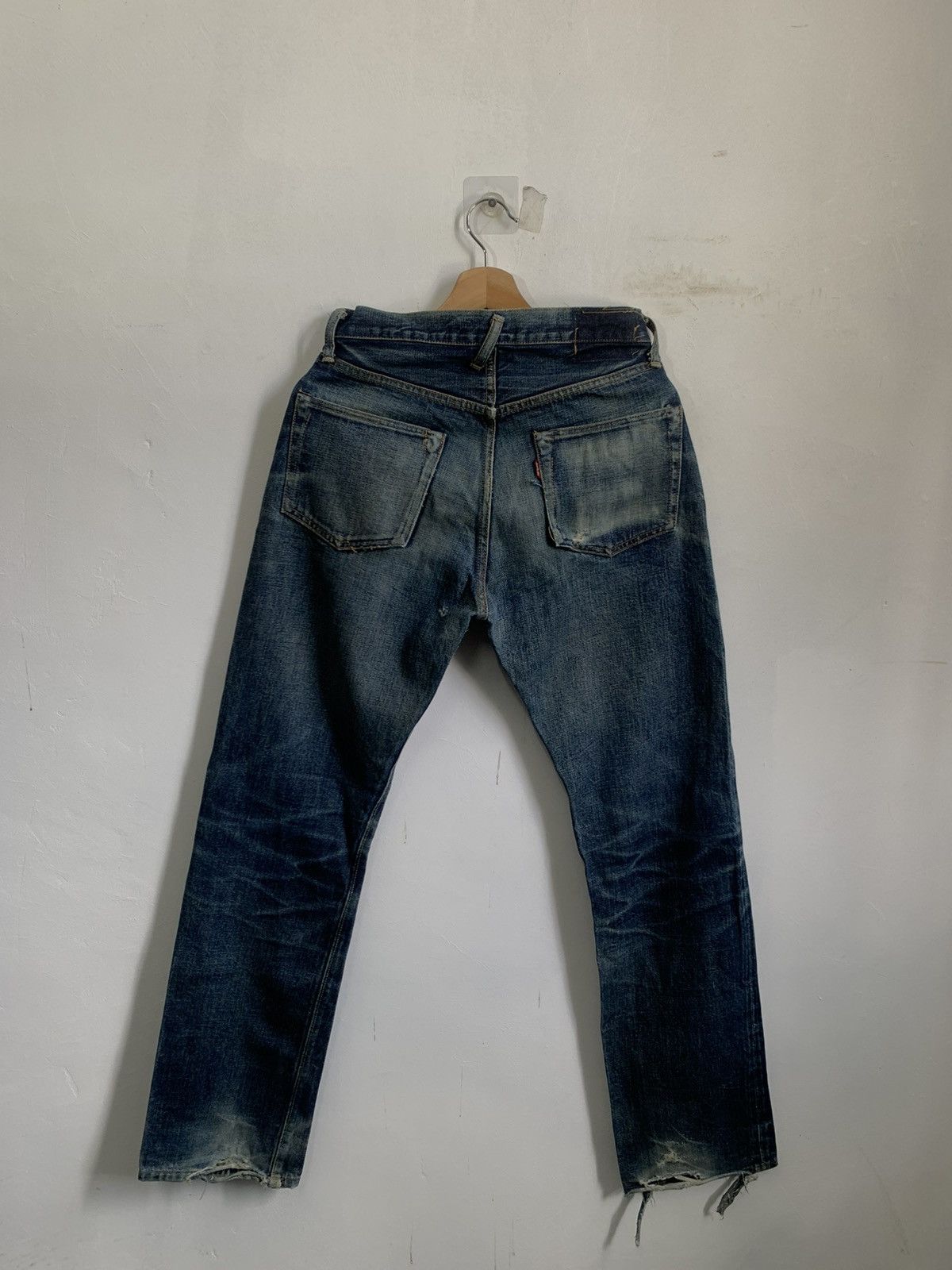 Denime Denime Selvedge Distressed Denim Jeans Size US 28 / EU 44 - 2 Thumbnail