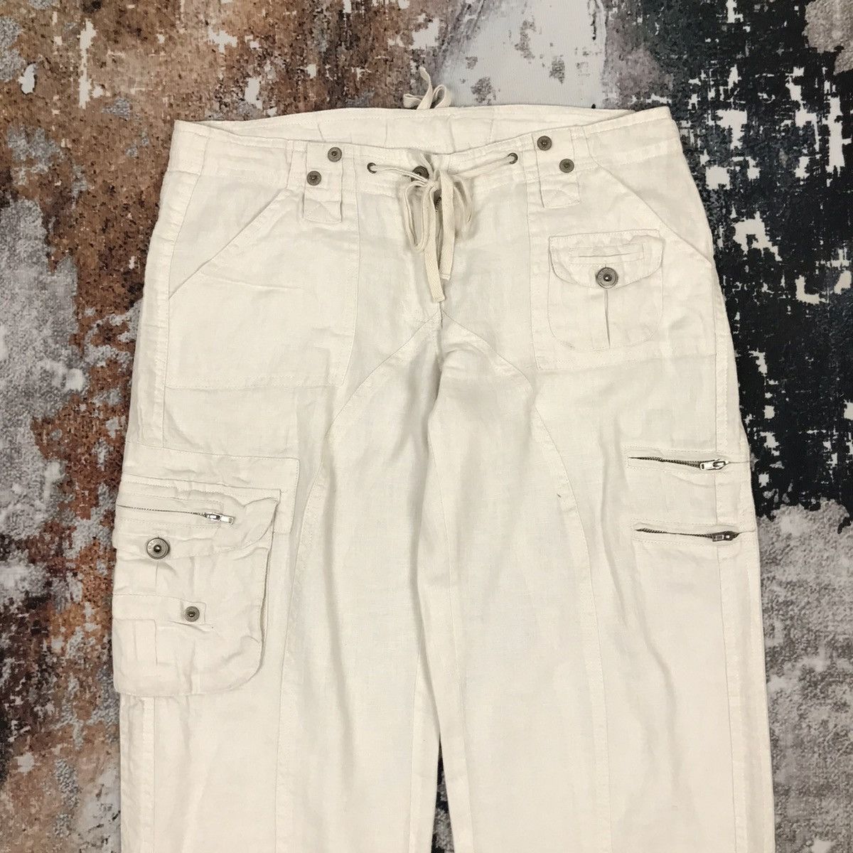 Japanese Brand × Vintage Vintage Japanese Oxmo Bondage Style Cargo Pants Size 32" / US 10 / IT 46 - 2 Thumbnail