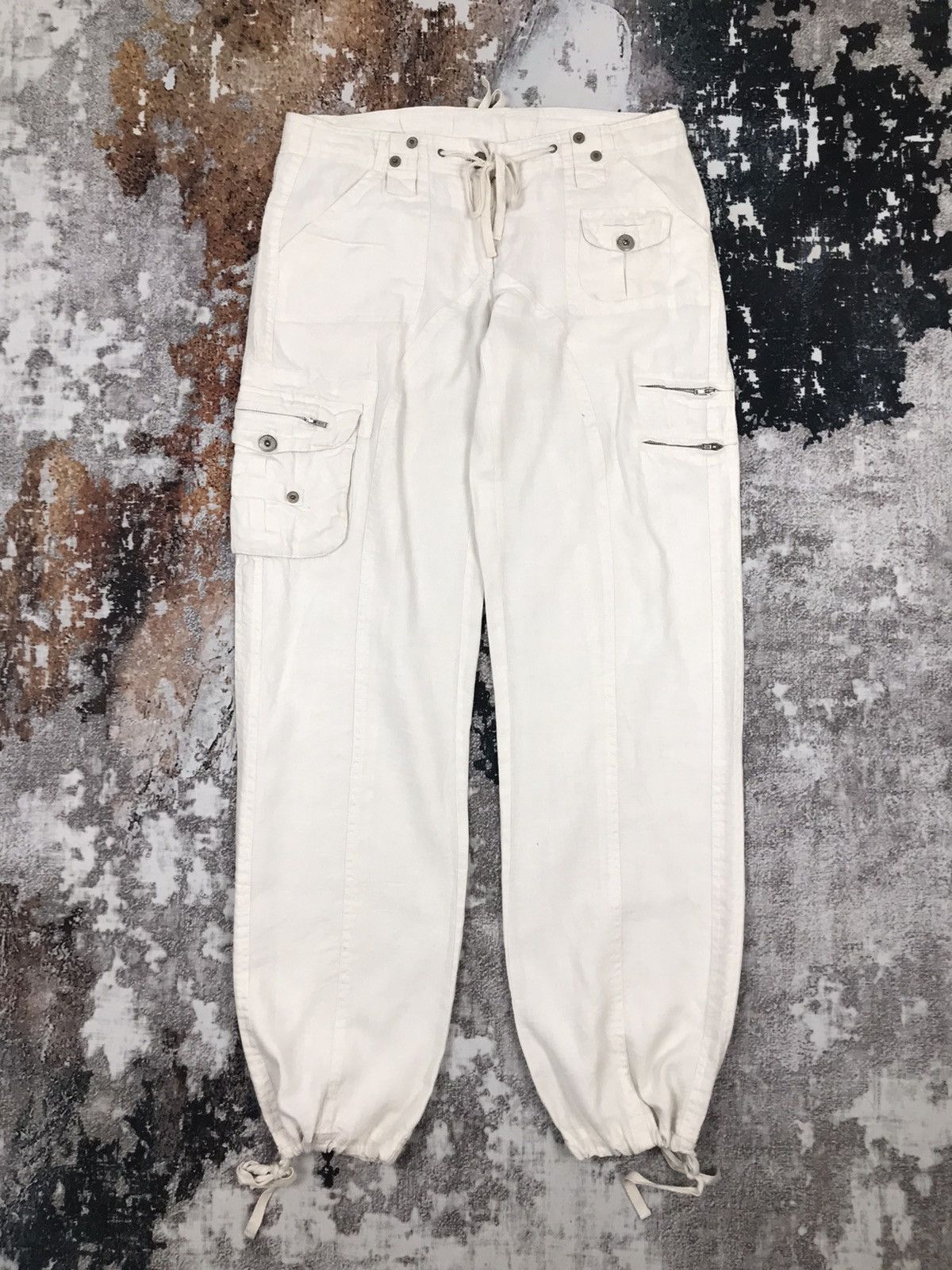Japanese Brand × Vintage Vintage Japanese Oxmo Bondage Style Cargo Pants Size 32" / US 10 / IT 46 - 1 Thumbnail