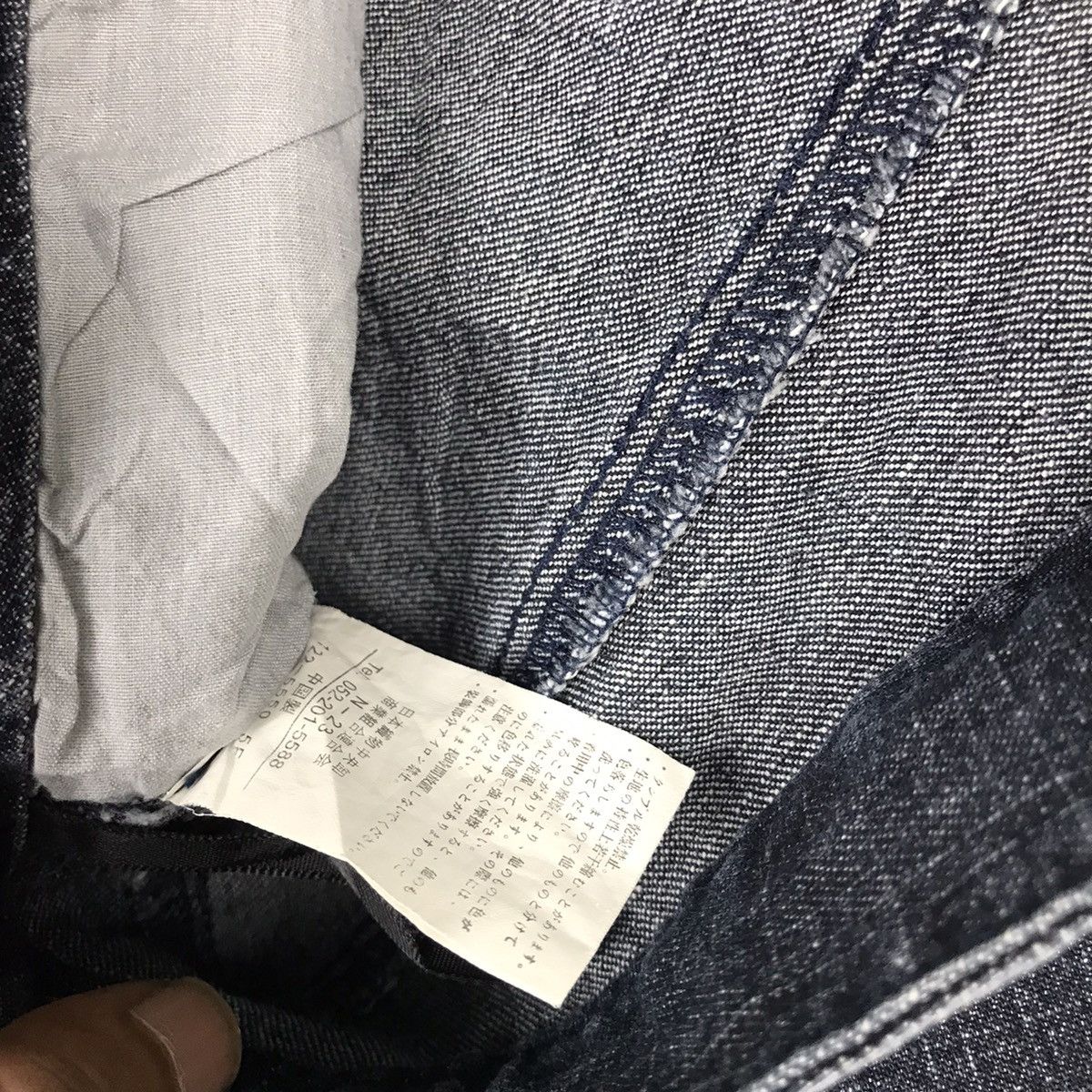 Japanese Brand × Vintage Vintage Japanese Flare Cascata Beads Design Jeans Size 33" - 11 Thumbnail