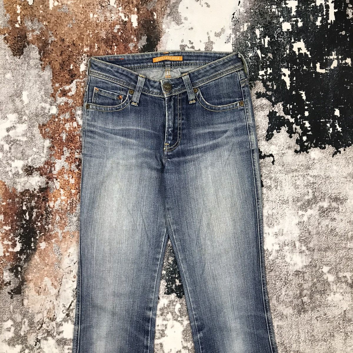 Japanese Brand × Levi's × Vintage Vintage Levis Lady Style Flare Light Wash Jeans Size 26" / US 2 / IT 38 - 11 Thumbnail
