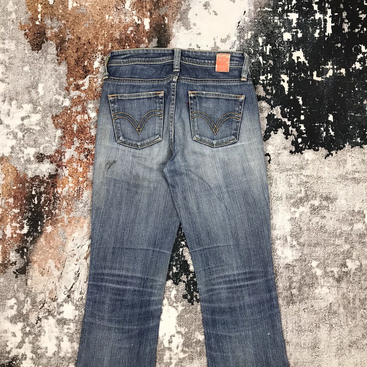 Japanese Brand × Levi's × Vintage Vintage Levis Lady Style Flare Light Wash Jeans Size 26" / US 2 / IT 38 - 2 Thumbnail