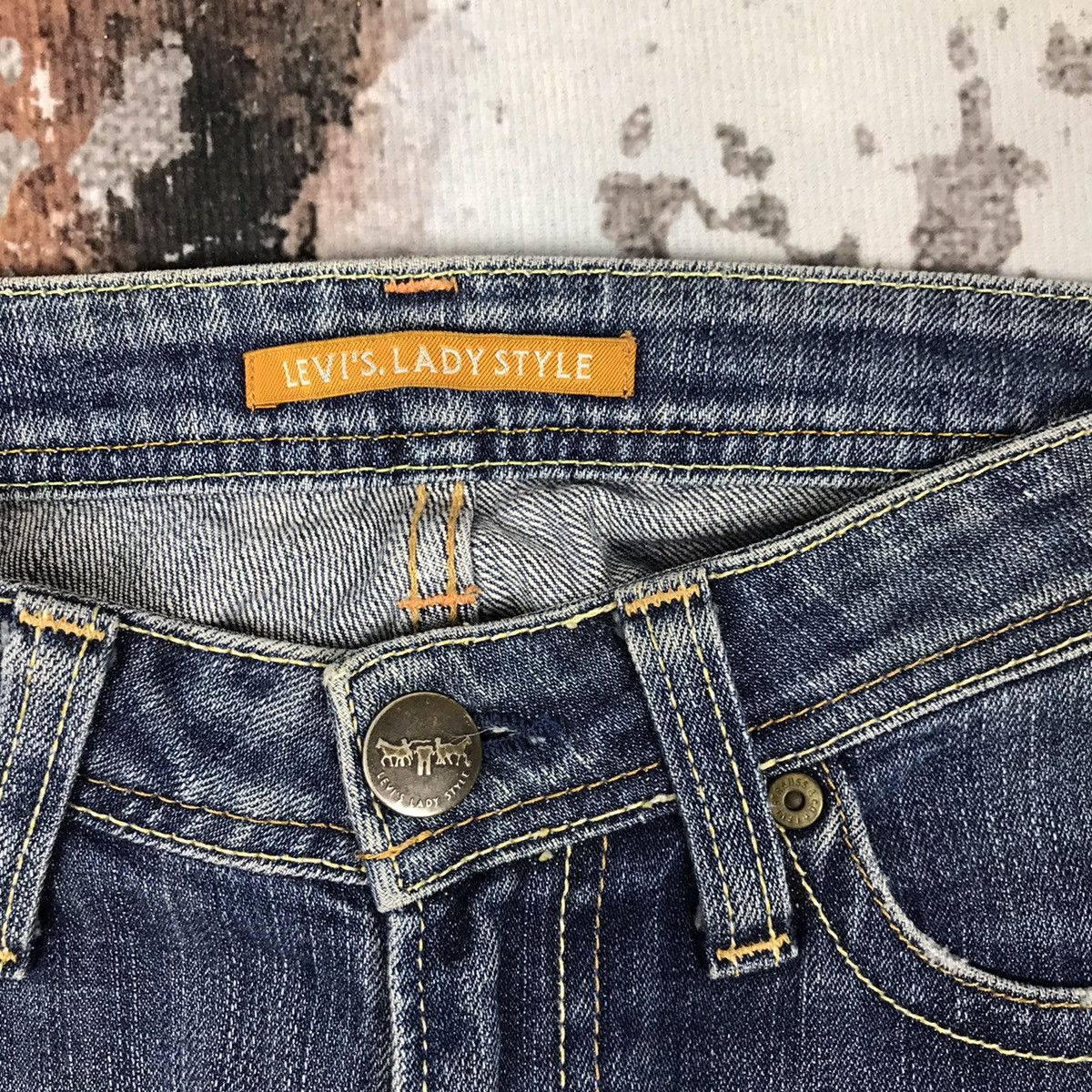 Japanese Brand × Levi's × Vintage Vintage Levis Lady Style Flare Light Wash Jeans Size 26" / US 2 / IT 38 - 13 Thumbnail