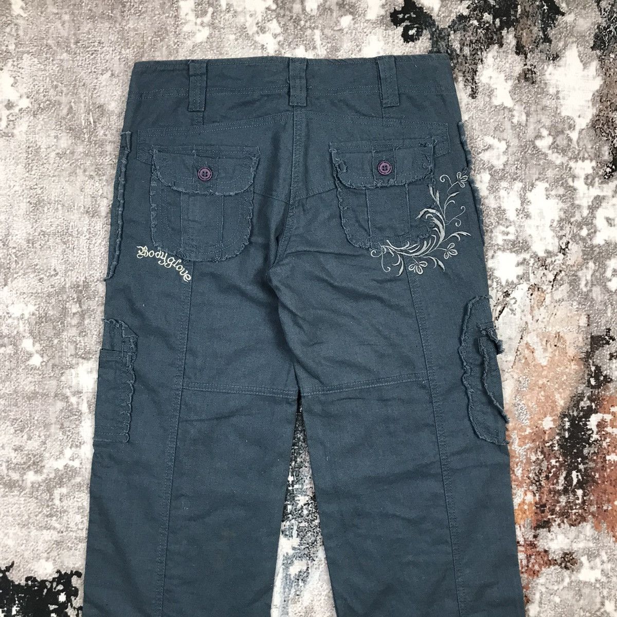 Body Glove × Japanese Brand Vintage Body Glove Tactical Cargo Straight Loose Pants Size 29" - 9 Thumbnail