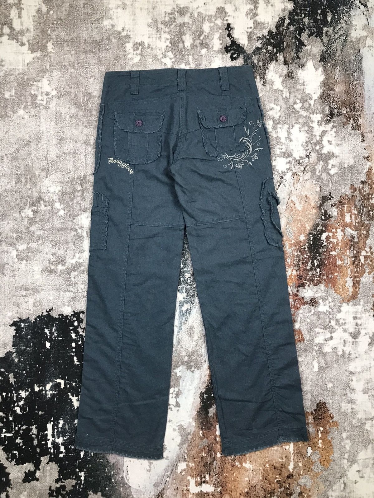 Body Glove × Japanese Brand Vintage Body Glove Tactical Cargo Straight Loose Pants Size 29" - 8 Thumbnail