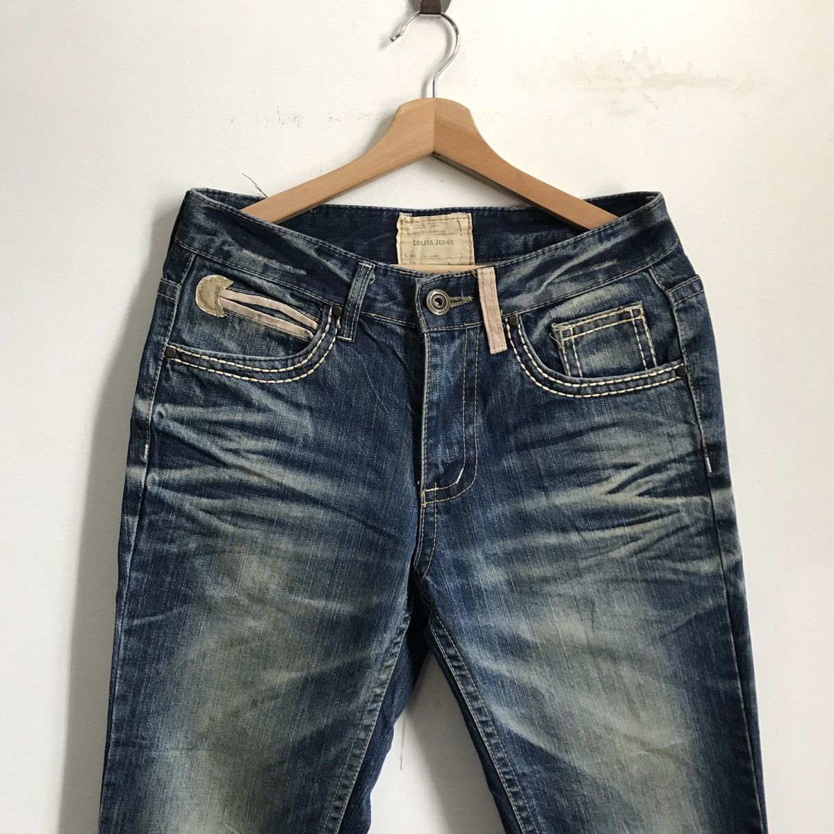 Lolita Jeans Lolita Japanese Brand Denim Jeans Size US 31 - 3 Thumbnail