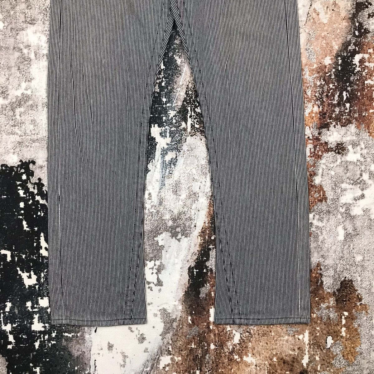 Japanese Brand × Vintage Vintage Japanese C-17 Hickory Stripe Design Jeans Size 30" / US 8 / IT 44 - 4 Thumbnail