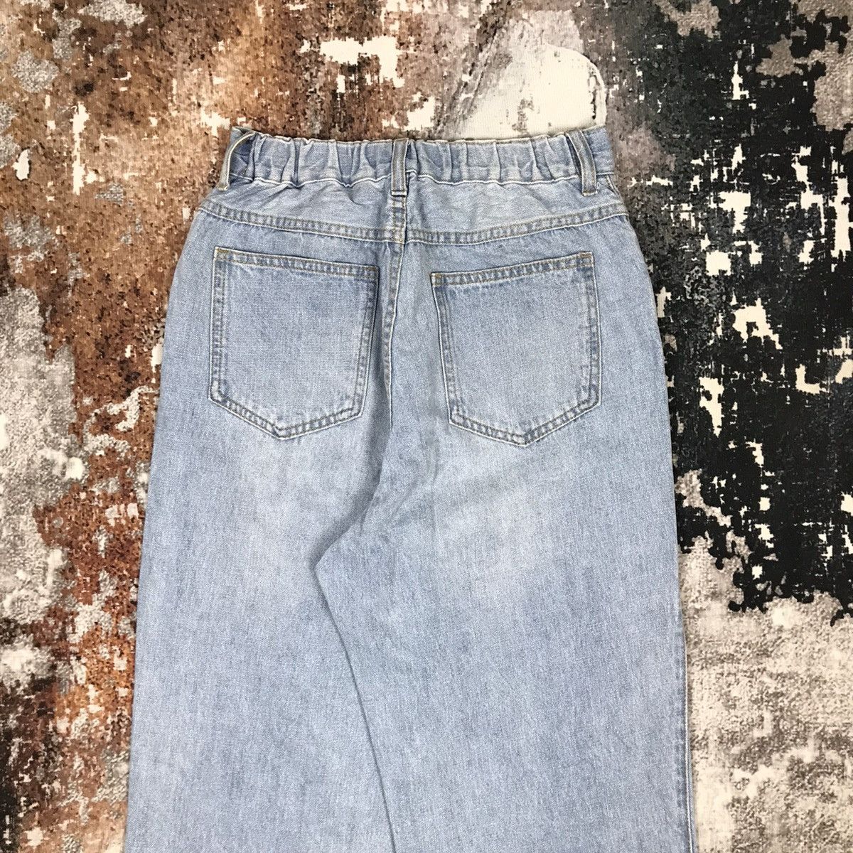 Global Work × Japanese Brand × Vintage Japanese Global Work Baggy Loose Light Wash Jeans Size 27" / US 4 / IT 40 - 6 Thumbnail