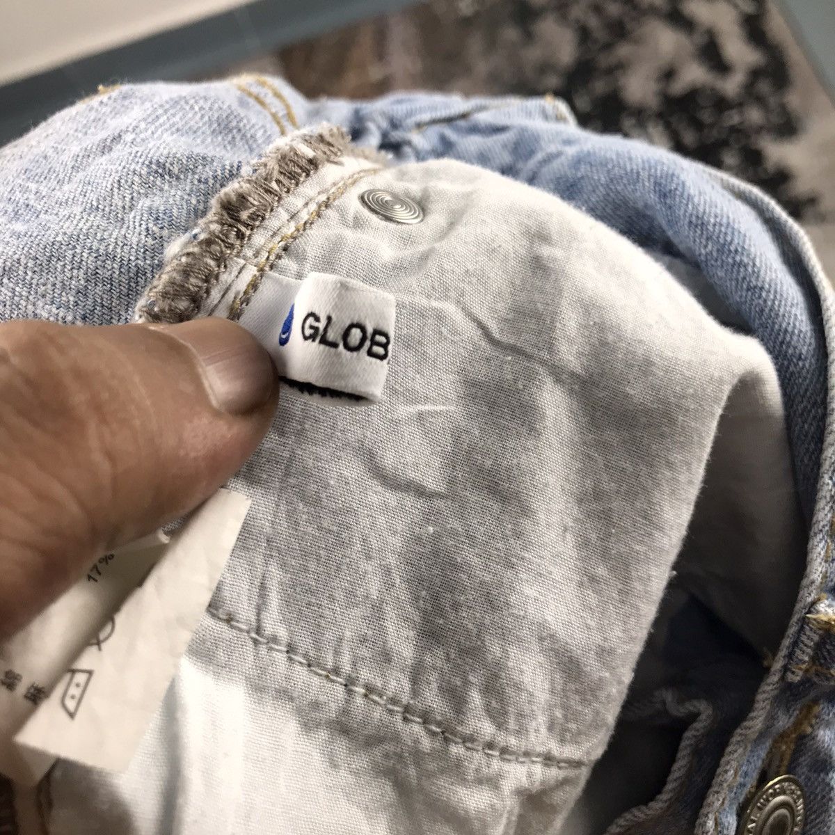 Global Work × Japanese Brand × Vintage Japanese Global Work Baggy Loose Light Wash Jeans Size 27" / US 4 / IT 40 - 9 Thumbnail
