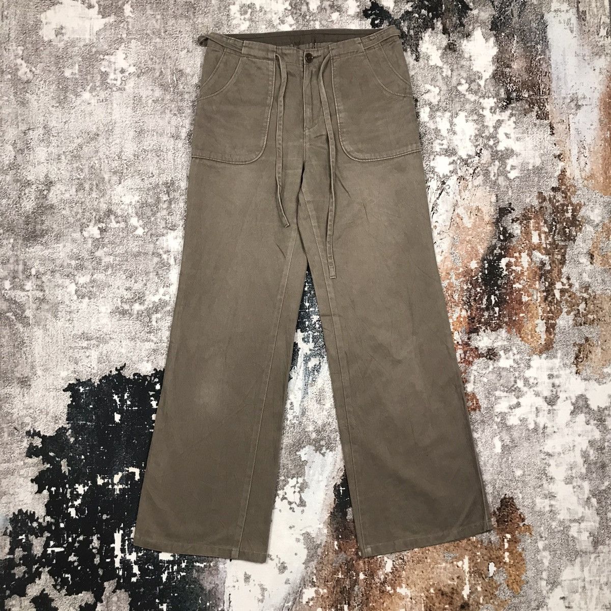 Japanese Brand × Uniqlo × Vintage Vintage Pants Loose cut Uniqlo Size 28" / US 6 / IT 42 - 1 Thumbnail