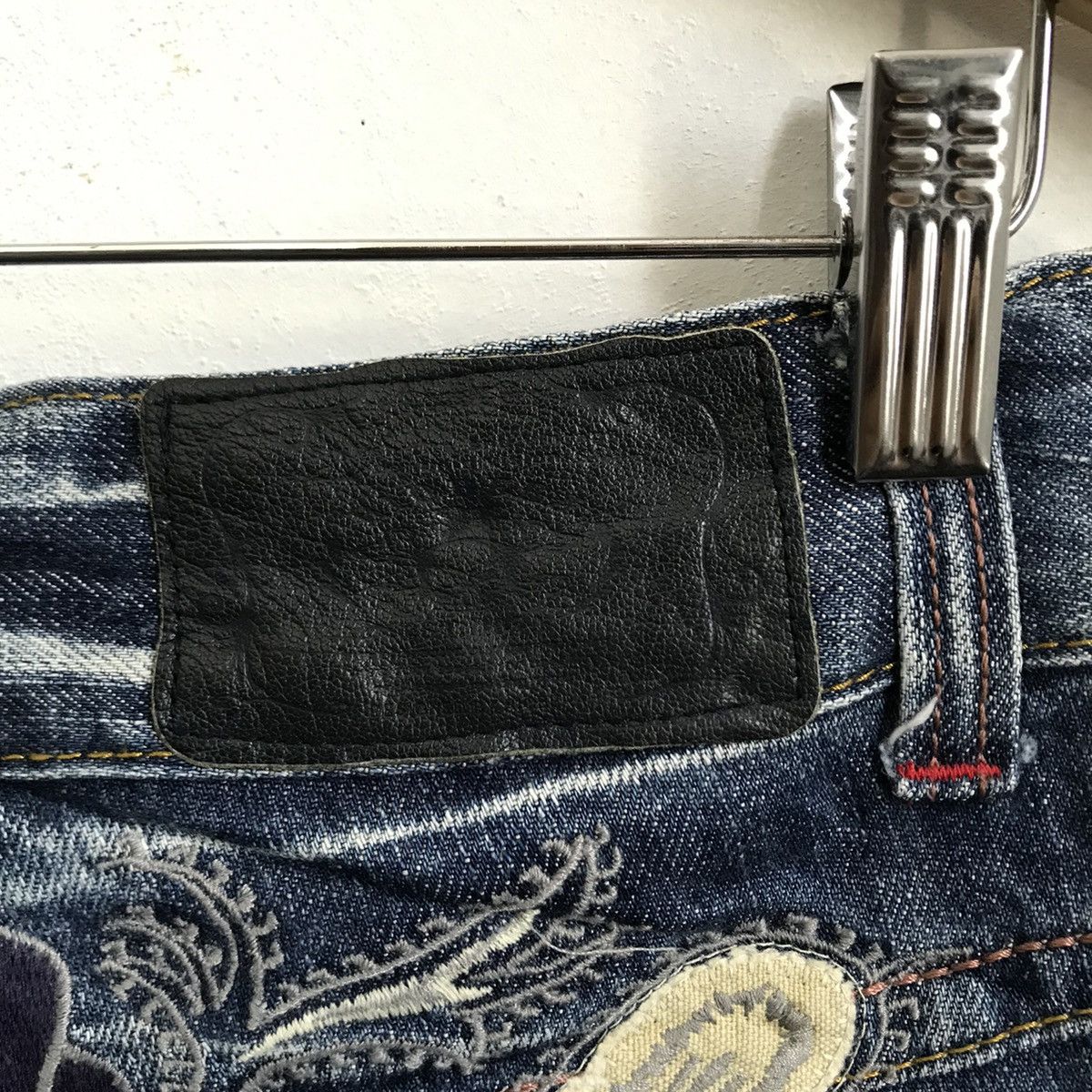 Japanese Brand Riobera Flare Denim Jeans Size US 31 - 10 Thumbnail