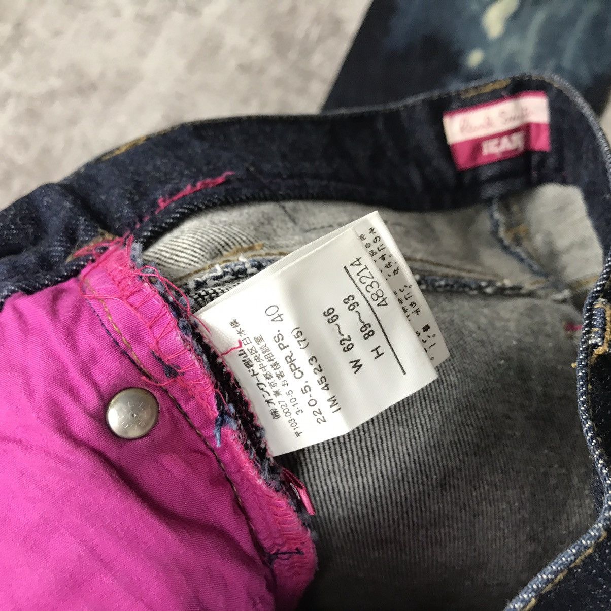 Japanese Brand × Paul Smith Vintage Japanese Paul Smith Rework Acid wash design Jeans Size 28" / US 6 / IT 42 - 10 Thumbnail