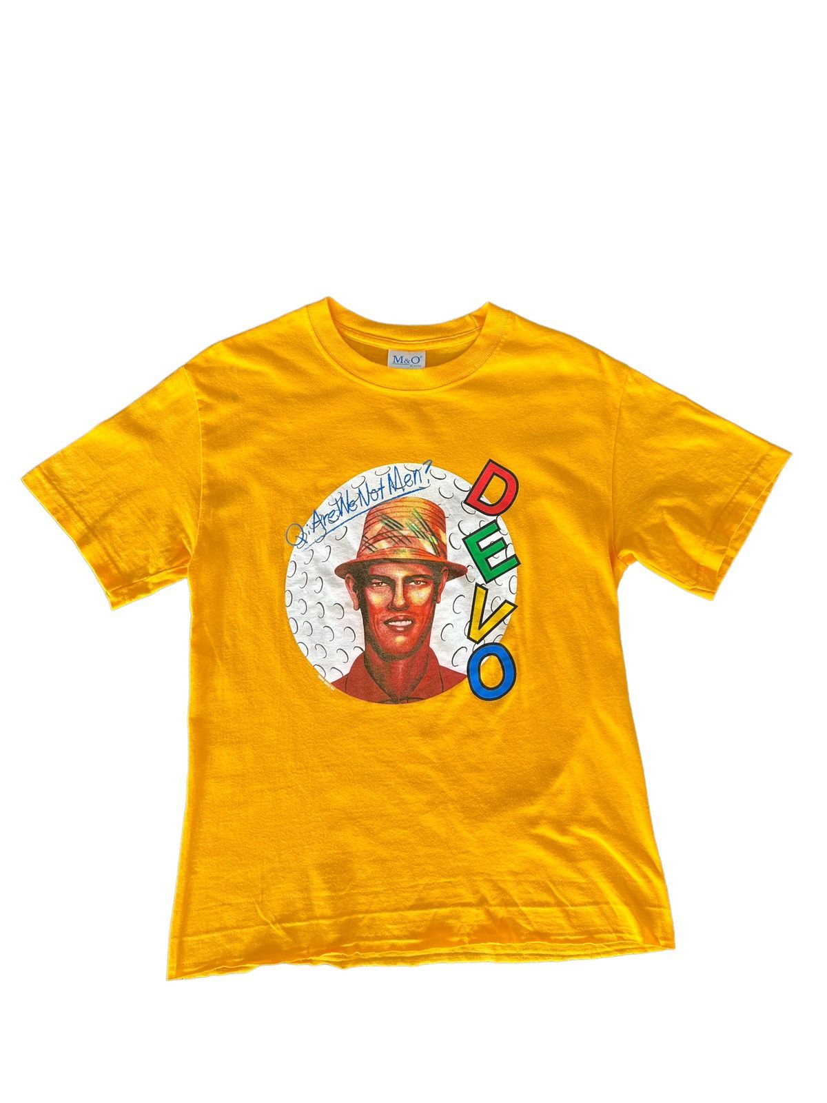 Vintage Rare Devo Band Tee Shirt