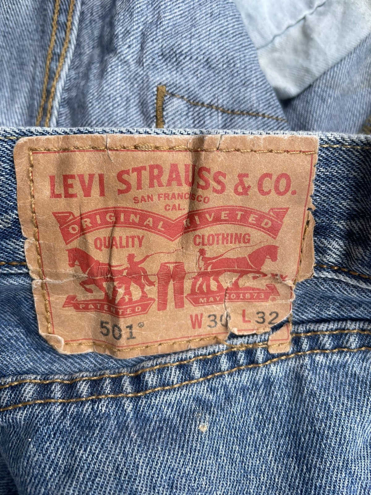 Levi's Vintage Clothing Levis 501 Single R Size US 32 / EU 48 - 13 Thumbnail