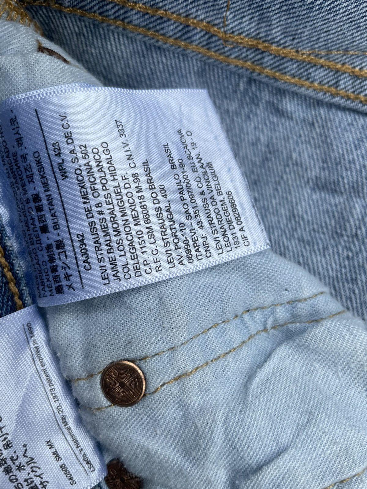 Levi's Vintage Clothing Levis 501 Single R Size US 32 / EU 48 - 16 Thumbnail