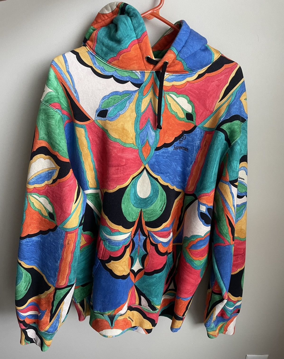 Supreme Emilio Pucci Hooded Sweatshirt XL - POIZON