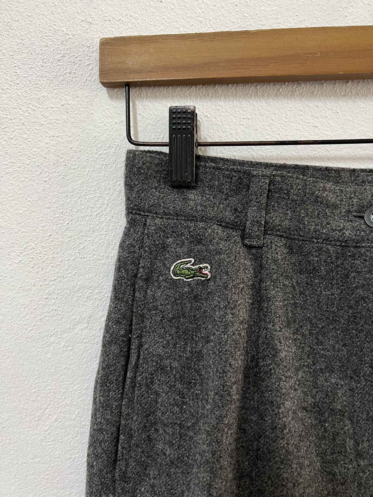 Lacoste Vintage Lacoste Wool Women Pant Size 26" / US 2 / IT 38 - 5 Thumbnail