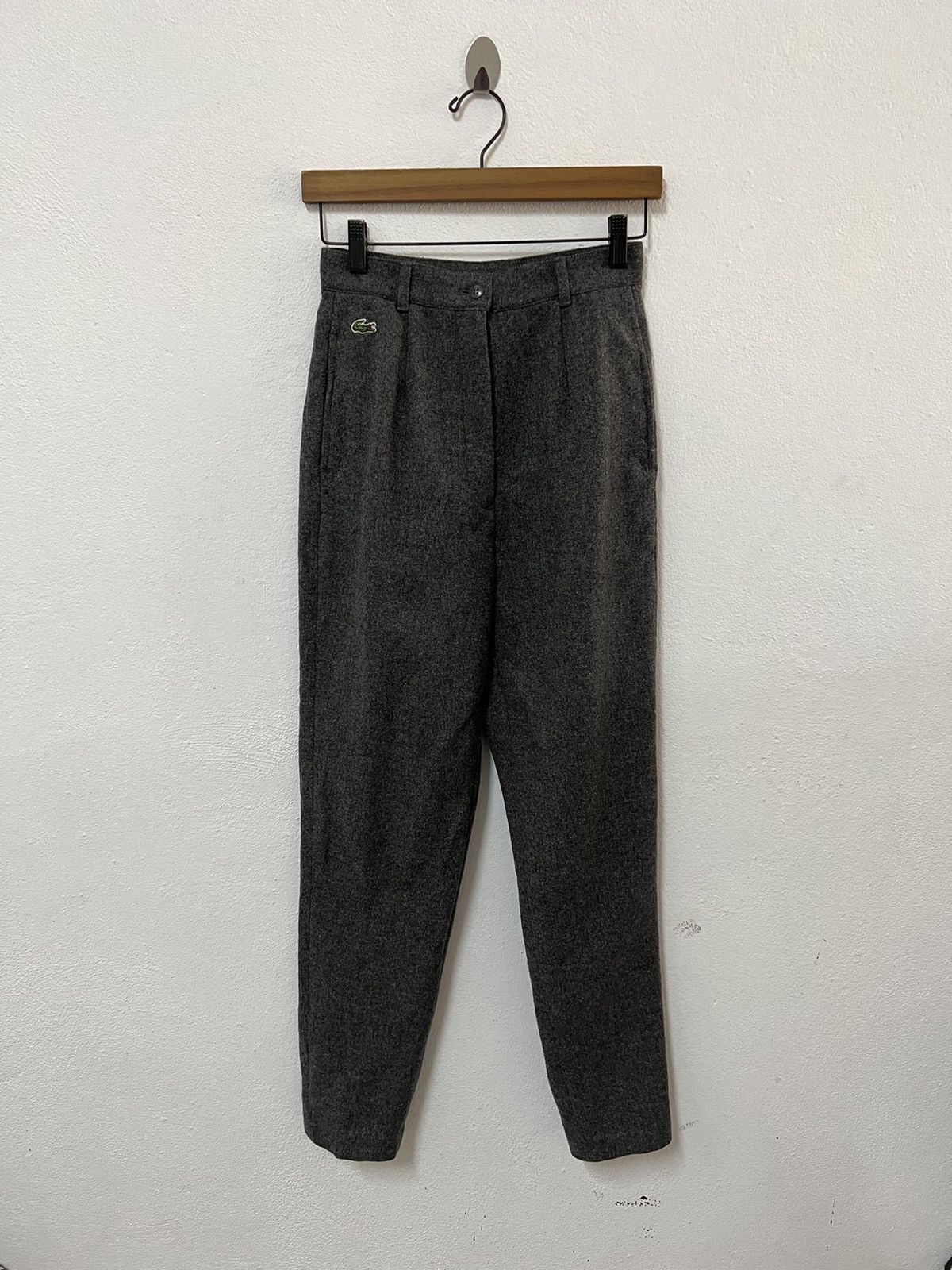Lacoste Vintage Lacoste Wool Women Pant Size 26" / US 2 / IT 38 - 2 Thumbnail
