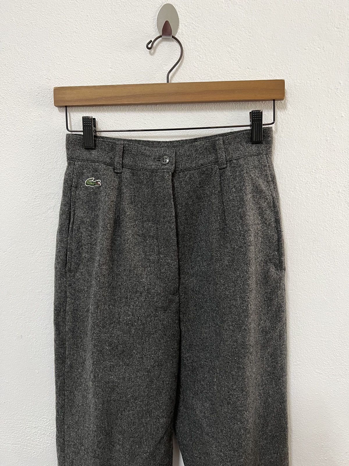 Lacoste Vintage Lacoste Wool Women Pant Size 26" / US 2 / IT 38 - 3 Thumbnail