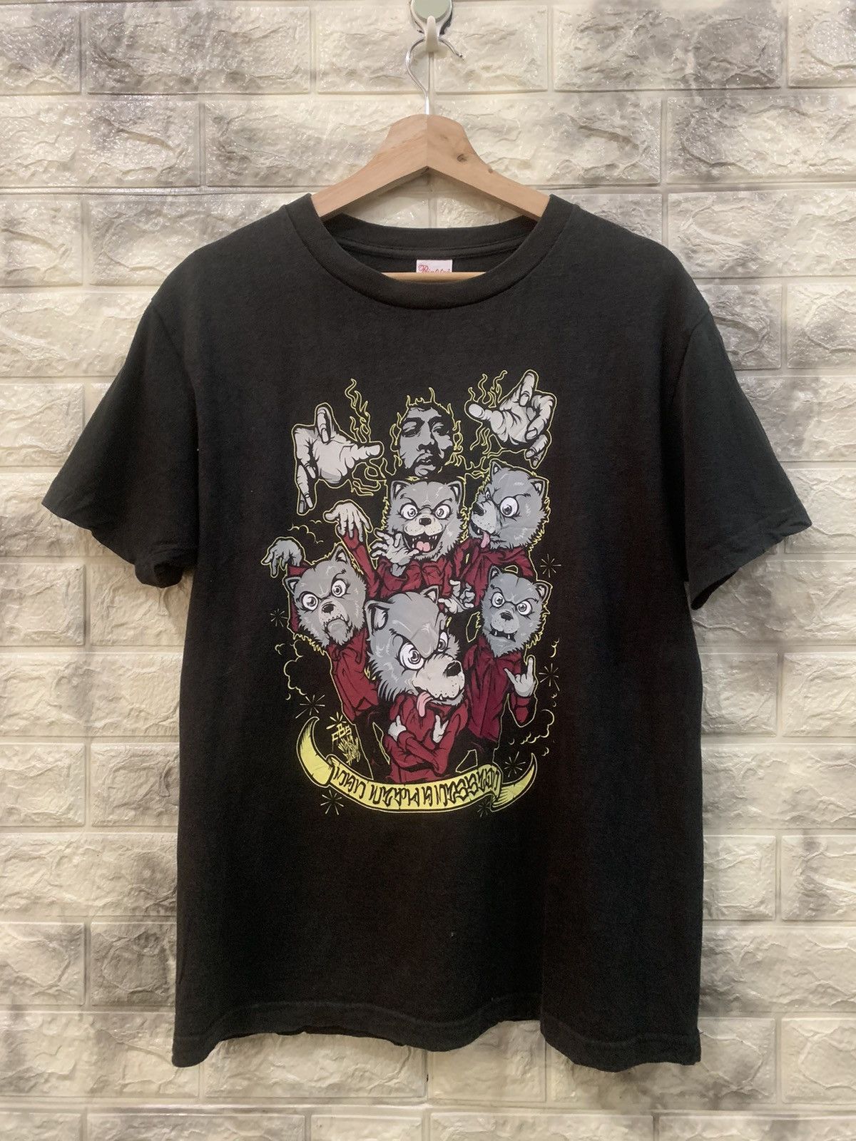image of Man With A Mission Movie Tees in Black, Men's (Size Medium)