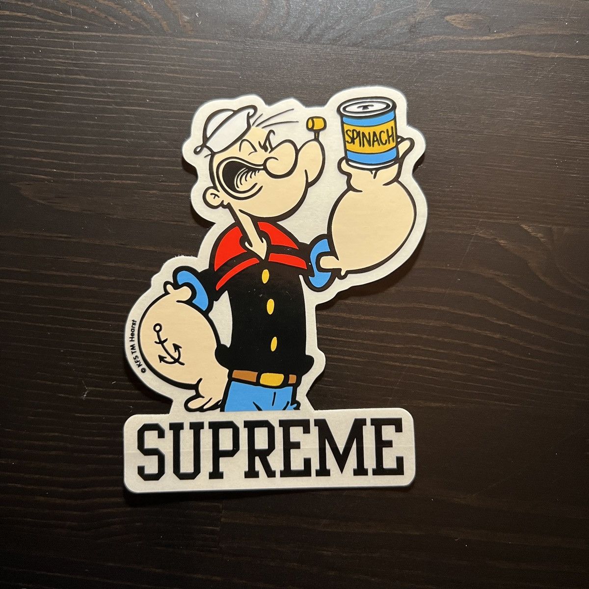 Stickers × Supreme Supreme Popeye Sticker FW10 | Grailed