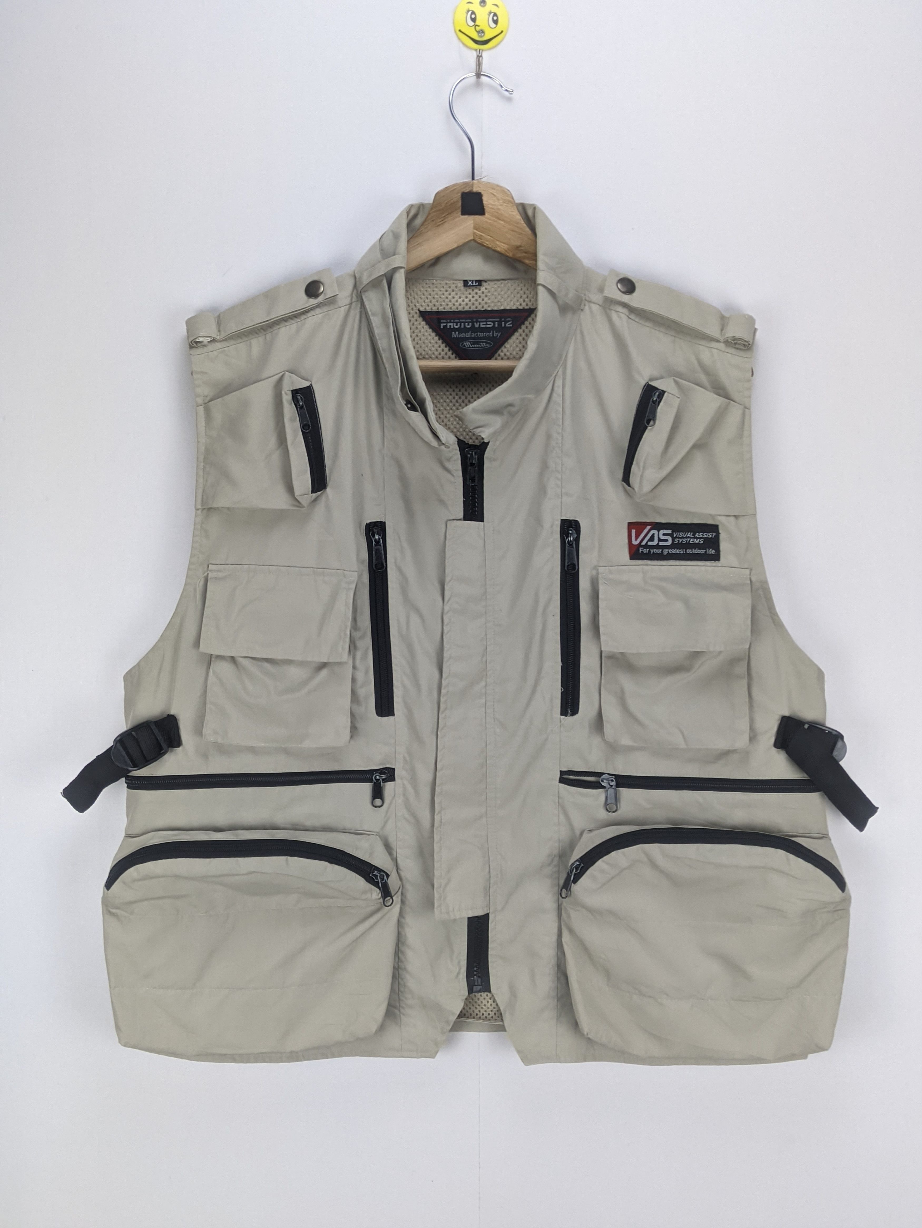 Vintage Steals🔥Vintage Vest Multi pocket by Minatte Size US L / EU 52-54 / 3 - 1 Thumbnail