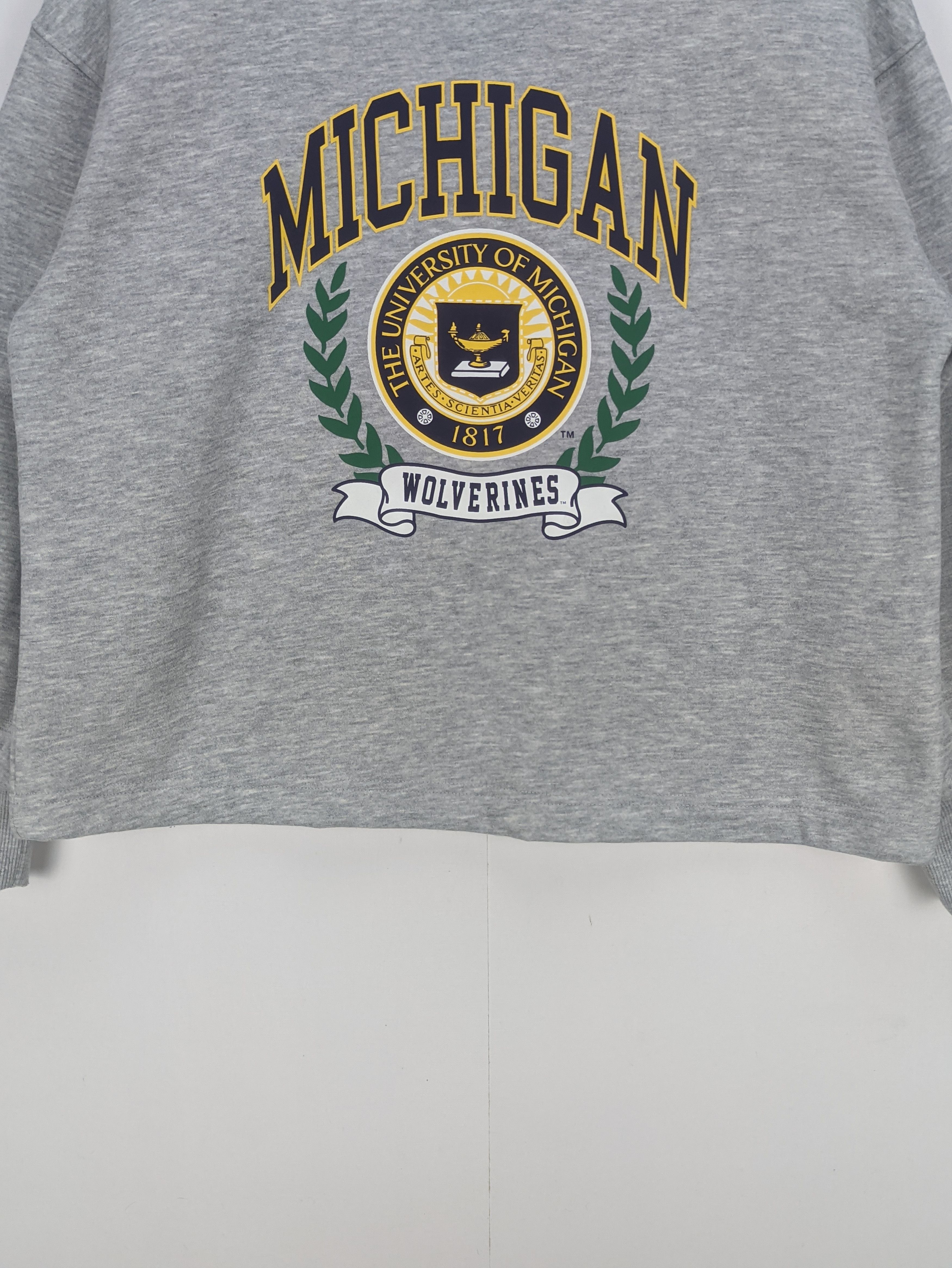 Japanese Brand Steals🔥Cropped Sweatshirt University of Michigan Size M / US 6-8 / IT 42-44 - 8 Thumbnail
