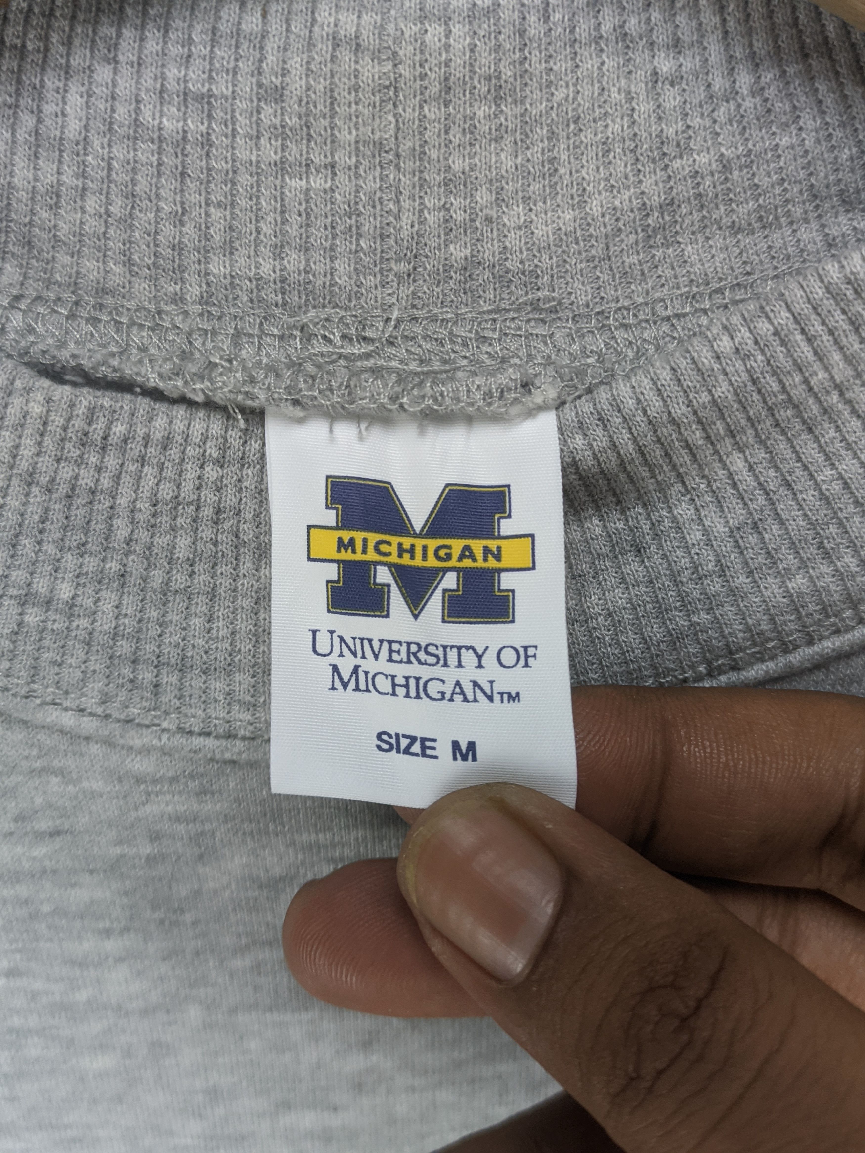 Japanese Brand Steals🔥Cropped Sweatshirt University of Michigan Size M / US 6-8 / IT 42-44 - 3 Thumbnail