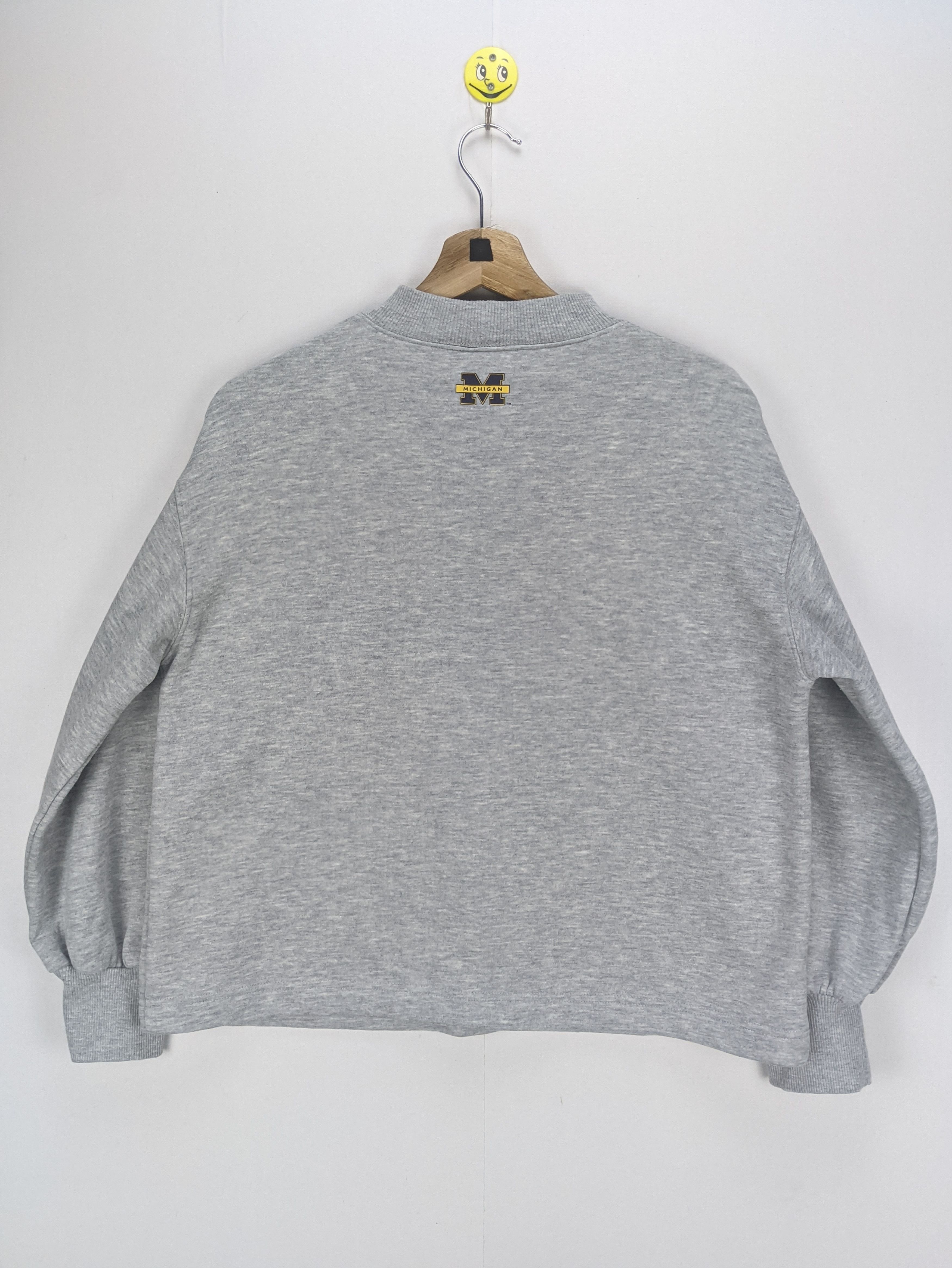Japanese Brand Steals🔥Cropped Sweatshirt University of Michigan Size M / US 6-8 / IT 42-44 - 2 Thumbnail