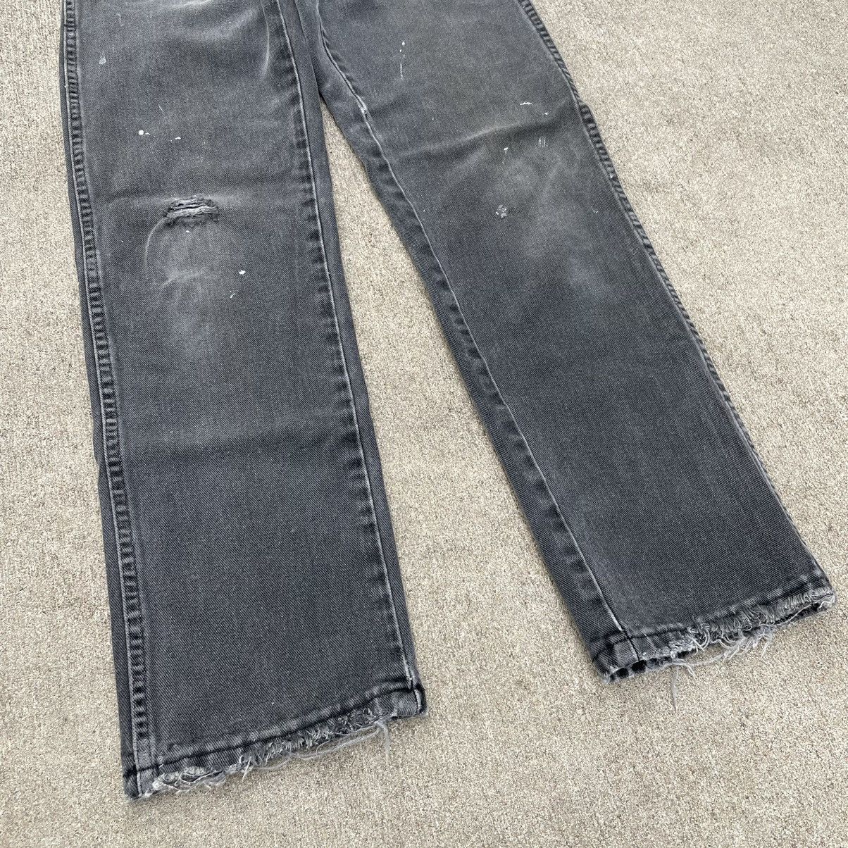 Rustler × Unsound Rags × Vintage Vintage Faded Black Rustler Denim Jeans Size 30x30 Size US 30 / EU 46 - 2 Thumbnail