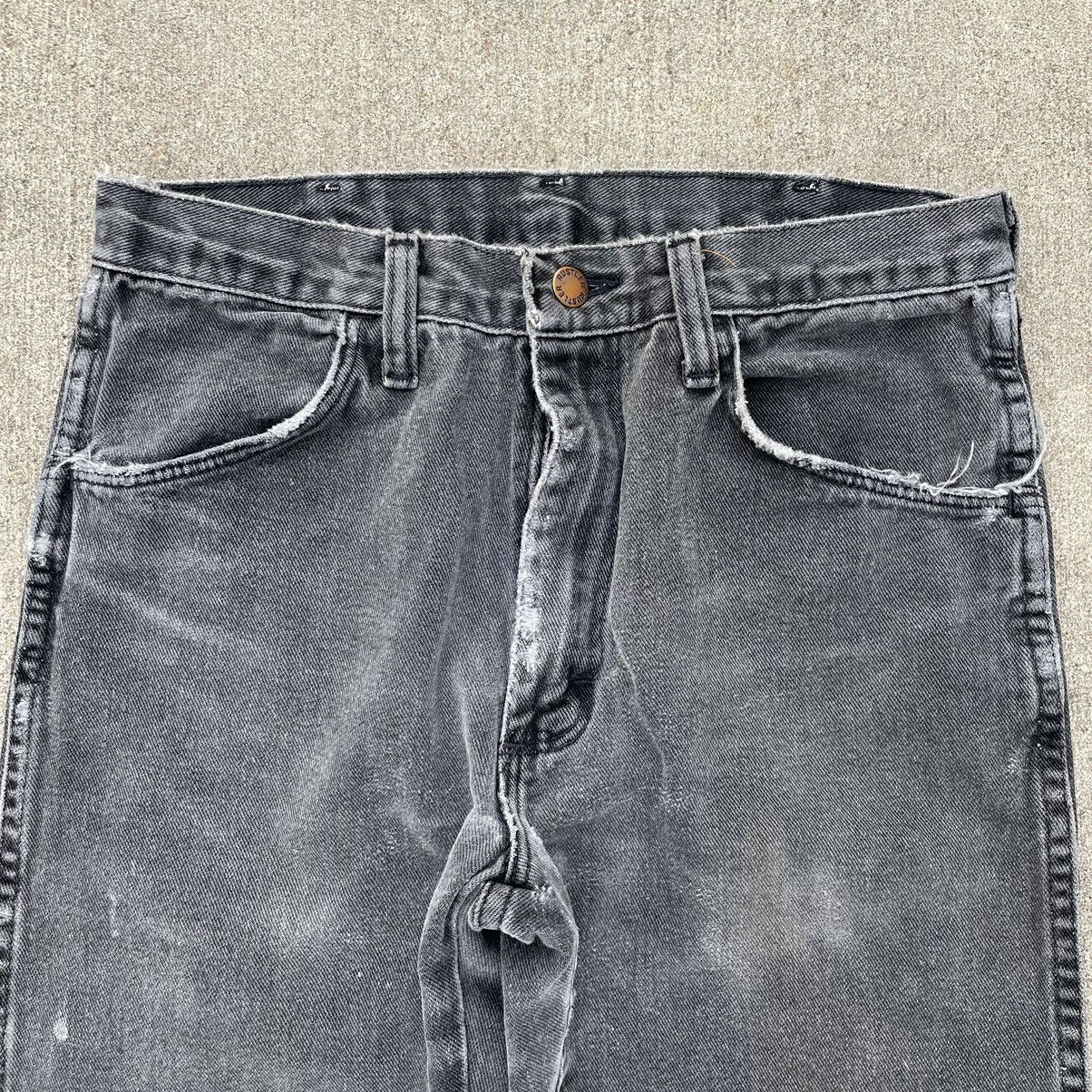 Rustler × Unsound Rags × Vintage Vintage Faded Black Rustler Denim Jeans Size 30x30 Size US 30 / EU 46 - 3 Thumbnail