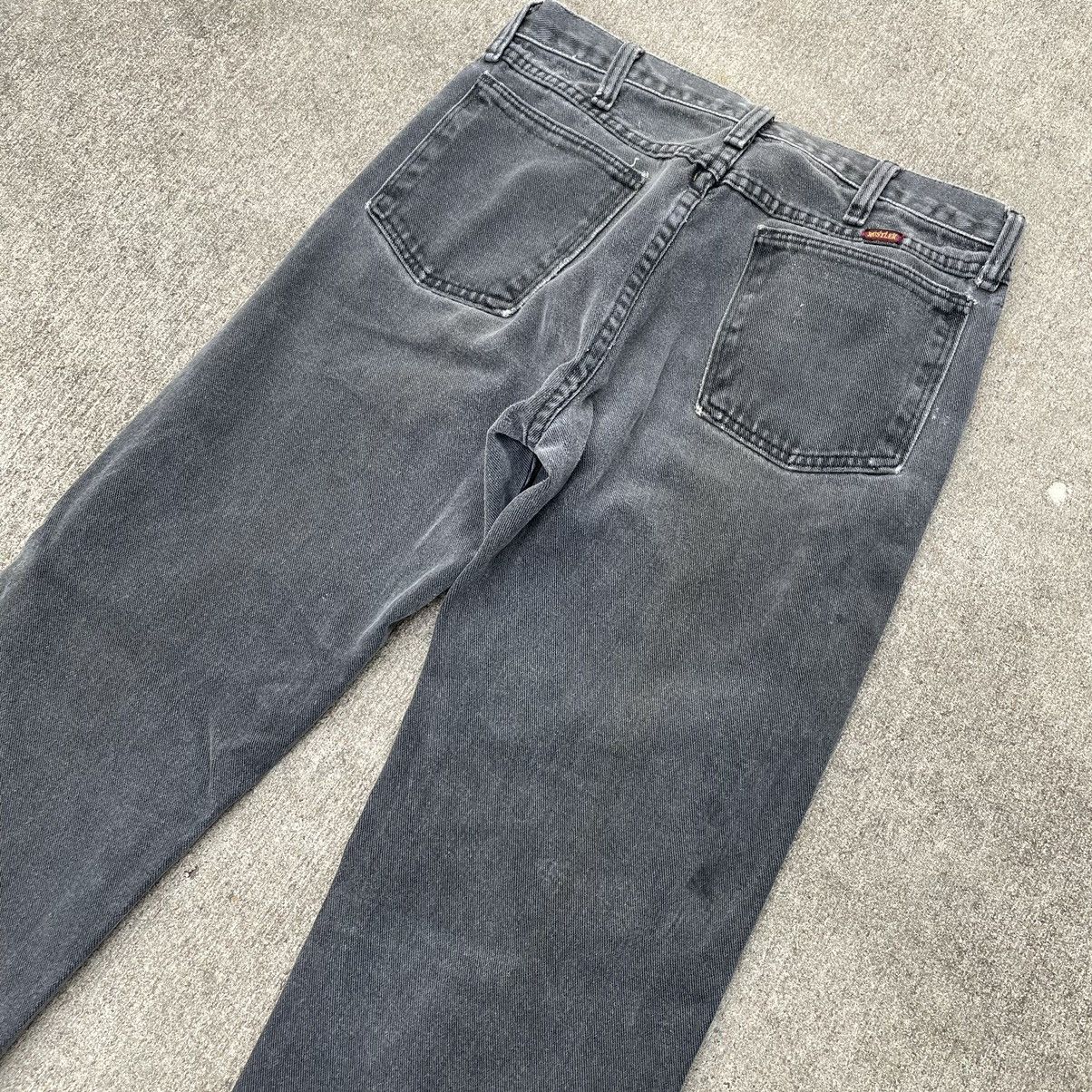 Rustler × Unsound Rags × Vintage Vintage Faded Black Rustler Denim Jeans Size 30x30 Size US 30 / EU 46 - 7 Thumbnail