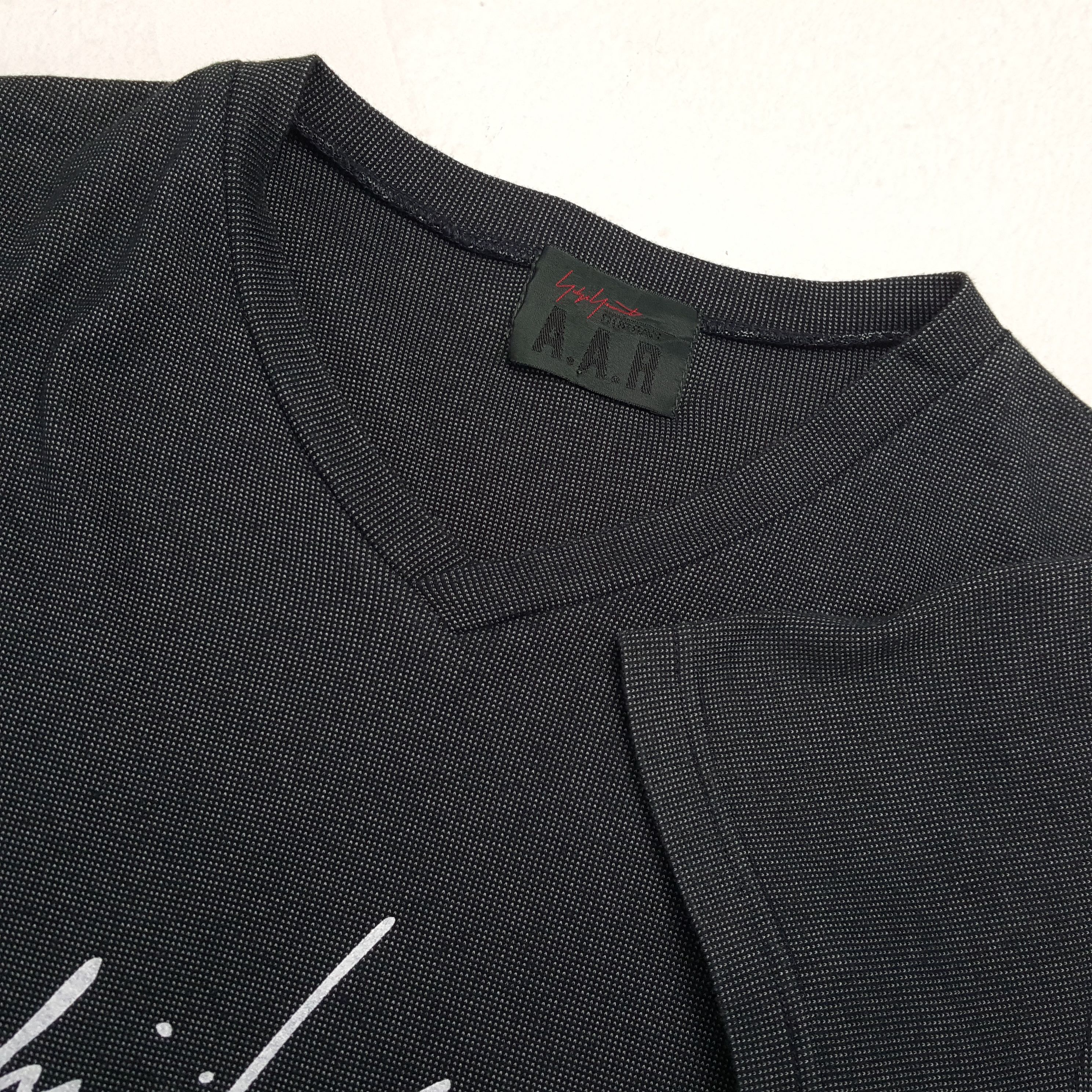 Japanese Brand × Vintage × Yohji Yamamoto YOHJI YAMAMOTO Japanese Designer Custom Logo Style Tshirt Size US M / EU 48-50 / 2 - 5 Thumbnail