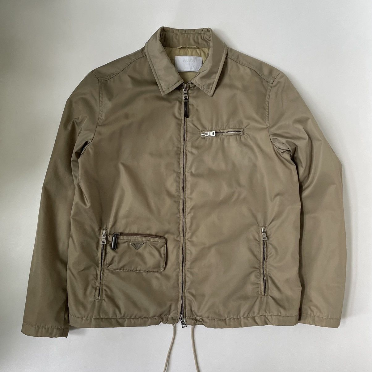 Prada OG Plaque Logo Pocket Work Jacket Size US M / EU 48-50 / 2 - 1 Thumbnail