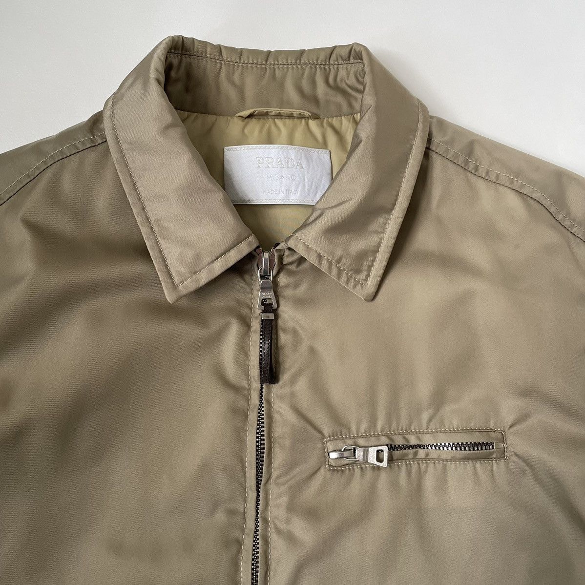 Prada OG Plaque Logo Pocket Work Jacket Size US M / EU 48-50 / 2 - 2 Thumbnail