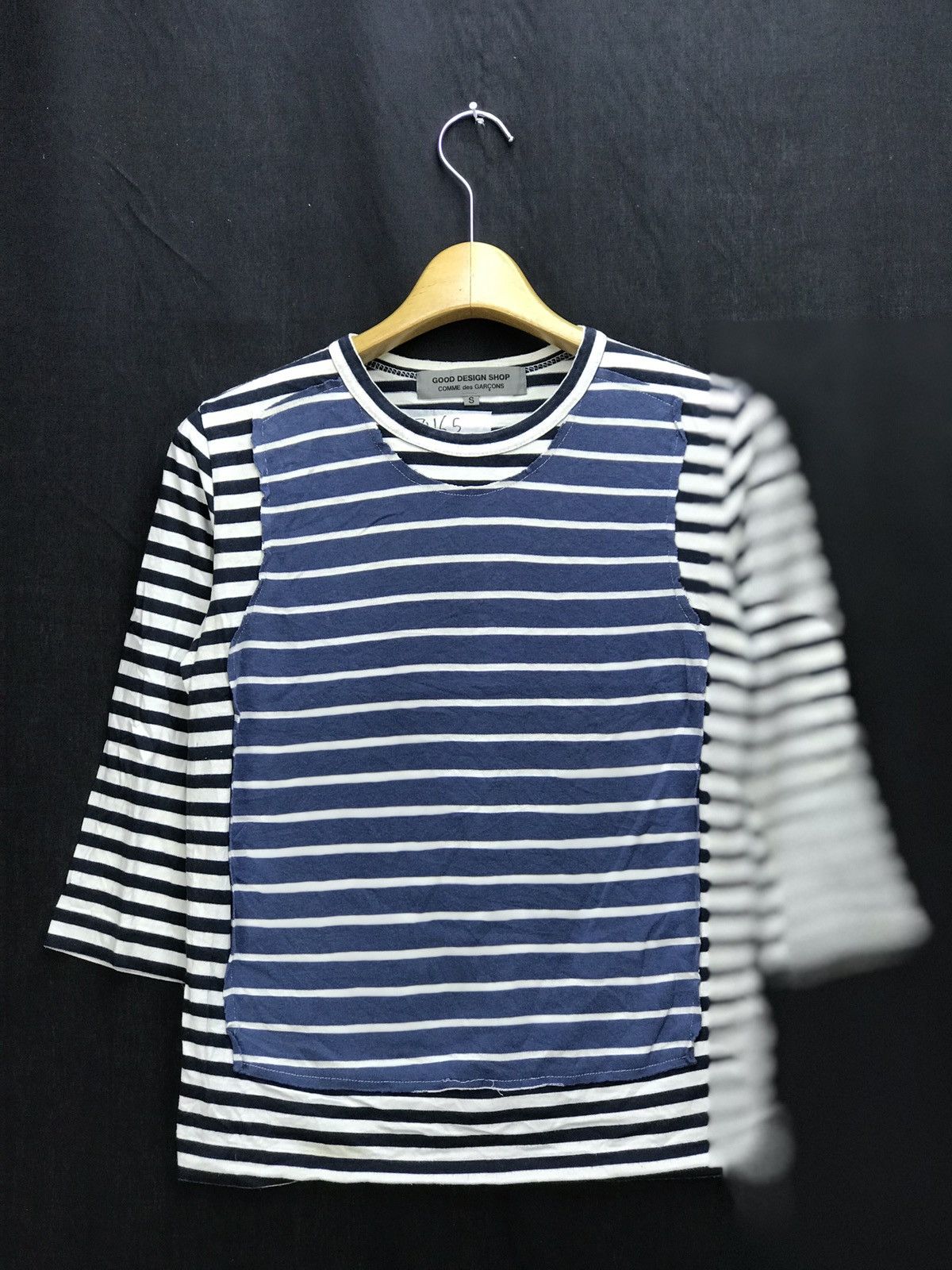 Comme des Garcons Comme Des Garcons 3Q Stripe Shirt Size S / US 4 / IT 40 - 1 Thumbnail