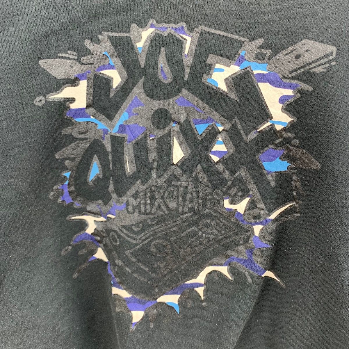 Vintage Vintage 90s DJ Joe Quixx Hiphop Jumper Pullover Sweater Size US XL / EU 56 / 4 - 3 Thumbnail