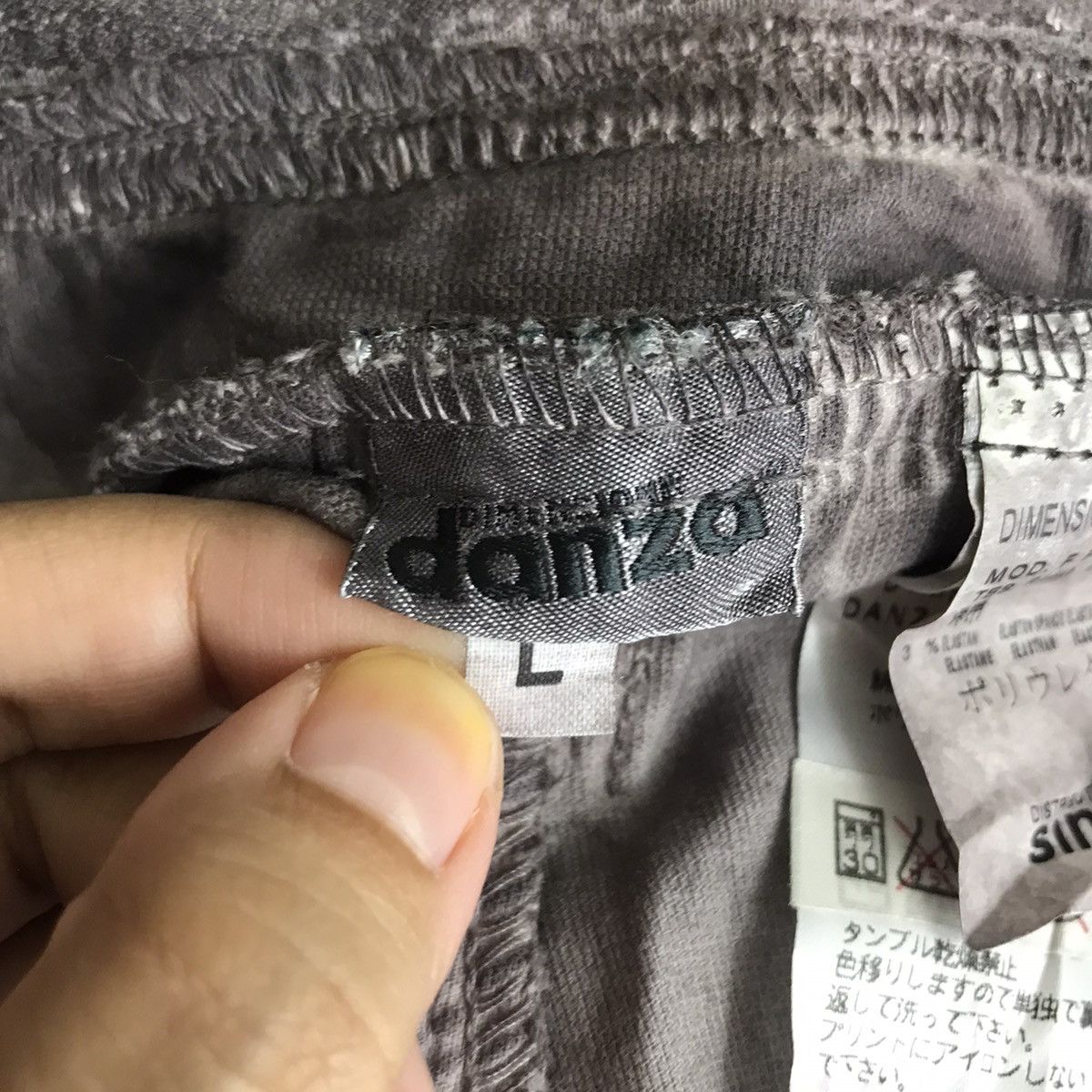Japanese Brand DIMESIONE DANZA DONNA Multi Color Jogger Trousers Pant Size US 34 / EU 50 - 5 Thumbnail