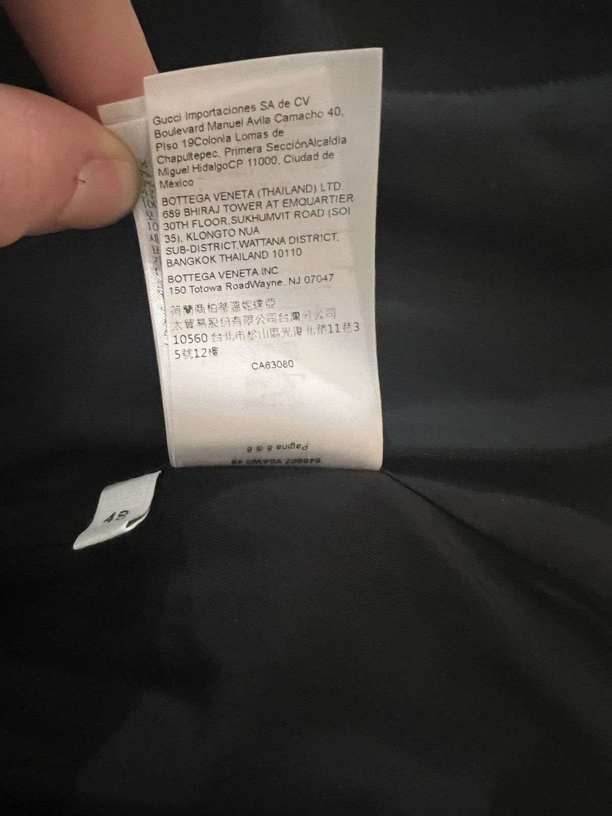 Bottega Veneta Black Cropped Wool Jacket Size US M / EU 48-50 / 2 - 7 Thumbnail